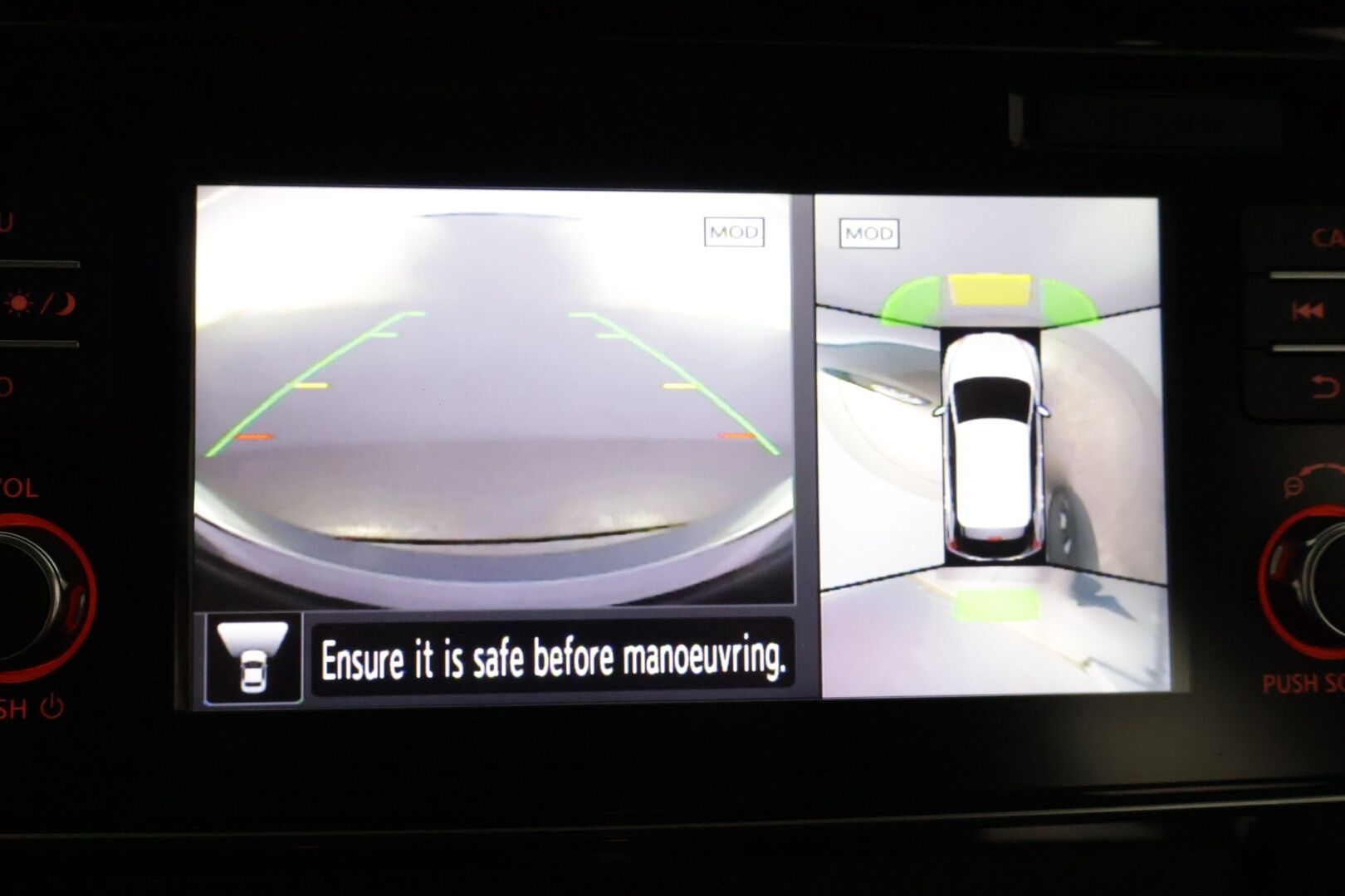 Nissan Leaf 2018 40kWh ** BLIS / Lane assist / ACC / 360-kamera / Type 2** - Apple ja Android auto / Kahdet renkaat vanteineen - HULLUT VÄLIPÄIVÄT KORKOTARJOUS 2,49%