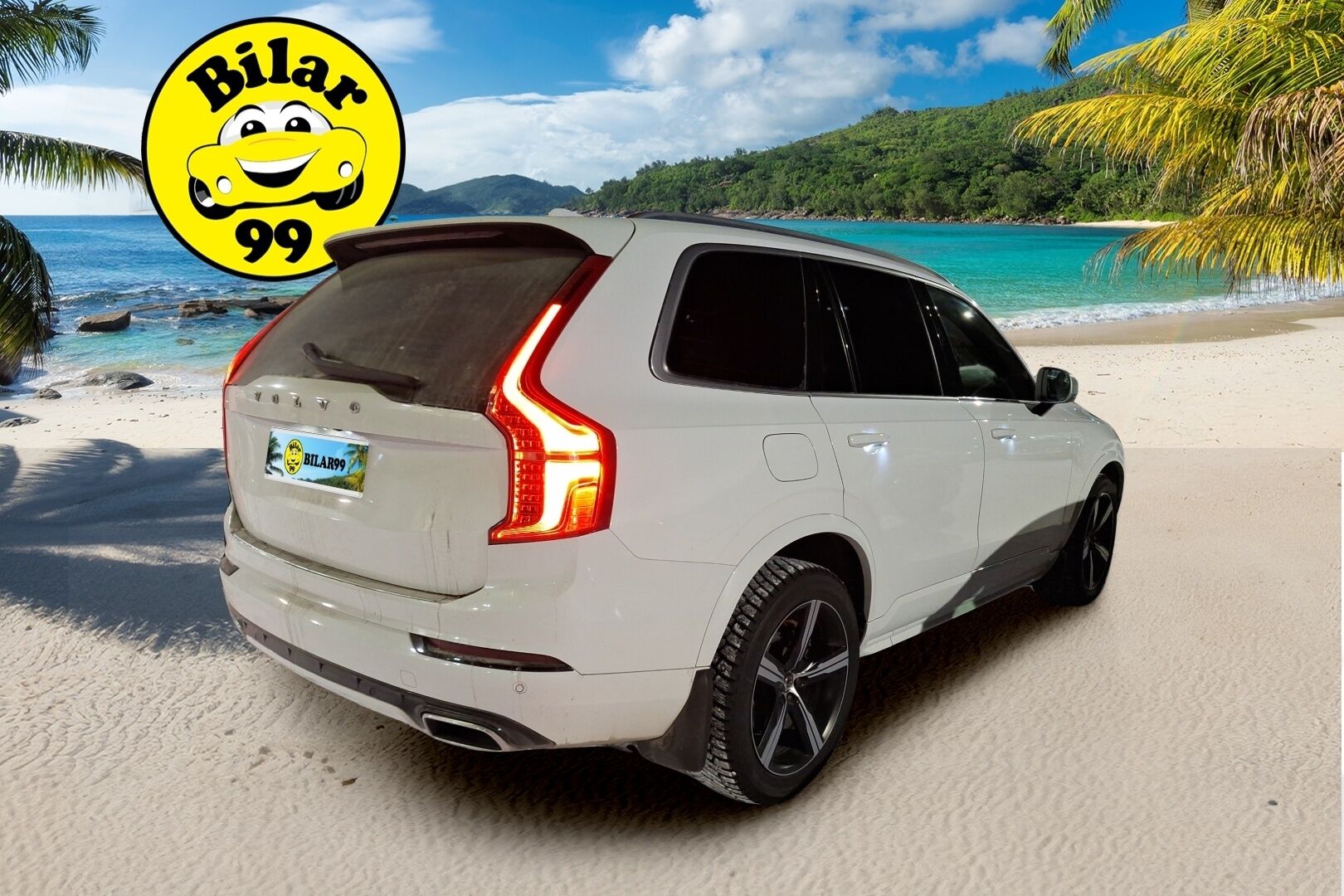 Volvo XC90 2018 T8 AWD R-Design aut *Four-C / Bower & Wilkins / Panorama / 360-Kamera / HUD / ACC / Muistipenkki / Webasto / BLIS* - Juuri saapunut siistikuntoinen ja hyvin huollettu sekä varusteltu XC90 kaksilla renkailla ja vanteilla!