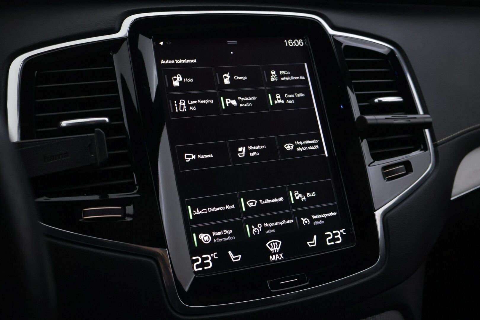 Volvo XC90 2019 T8 AWD R-Design aut *Four-C / Bower & Wilkins / Panorama / 360-Kamera / HUD / ACC / Muistipenkki / Webasto / BLIS* - Juuri saapunut siistikuntoinen ja hyvin huollettu sekä varusteltu XC90 kaksilla renkailla ja vanteilla!