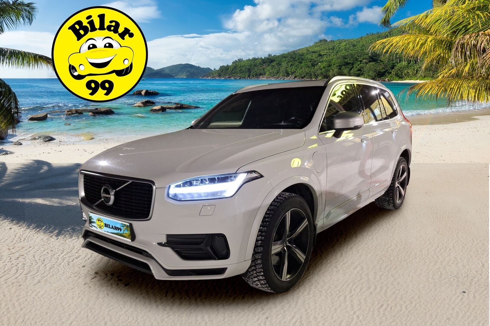 Volvo XC90 2018 T8 AWD R-Design aut *Four-C / Bower & Wilkins / Panorama / 360-Kamera / HUD / ACC / Muistipenkki / Webasto / BLIS* - Juuri saapunut siistikuntoinen ja hyvin huollettu sekä varusteltu XC90 kaksilla renkailla ja vanteilla!