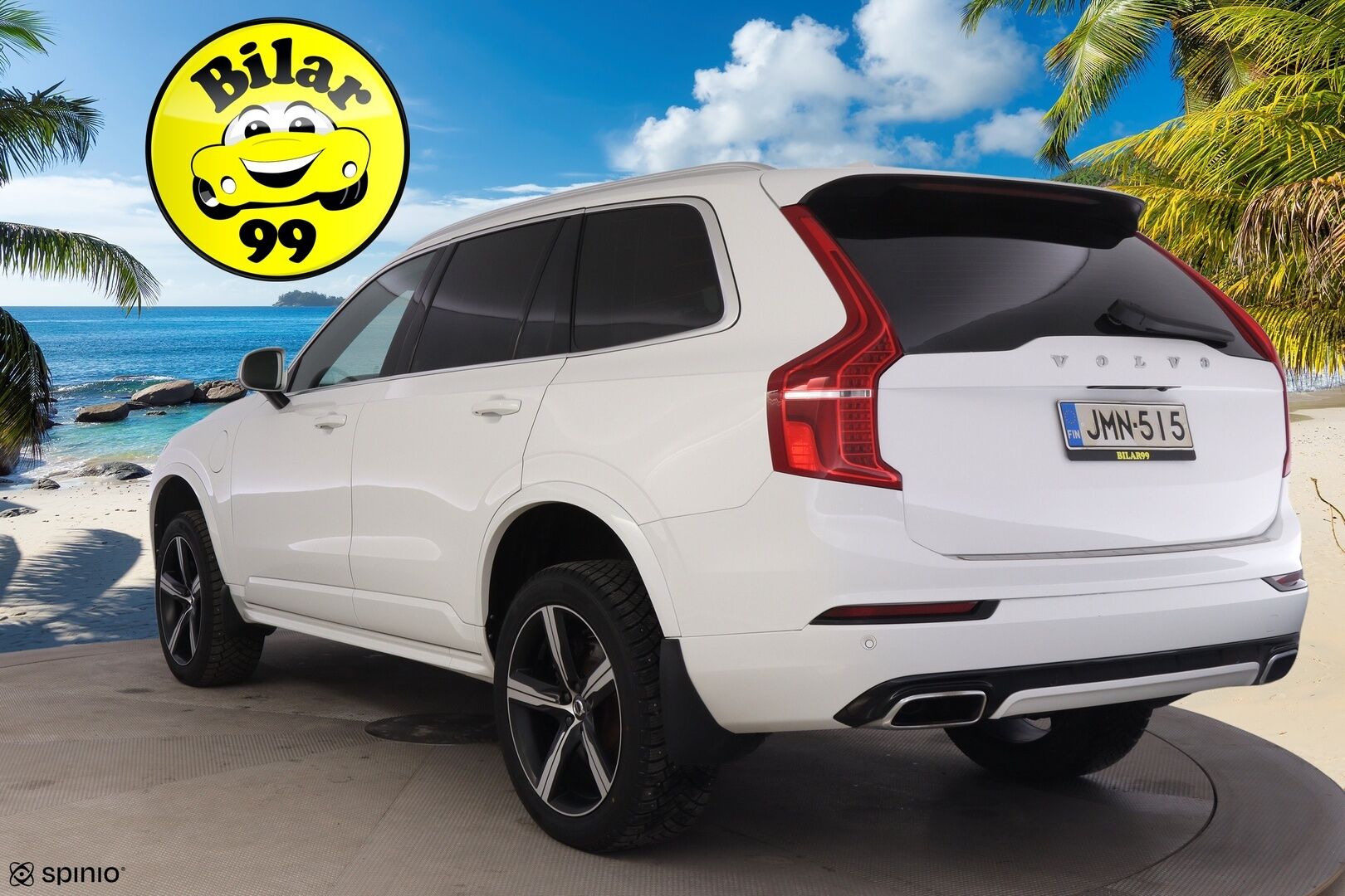 Volvo XC90 2019 T8 AWD R-Design aut *Four-C / Bower & Wilkins / Panorama / 360-Kamera / HUD / ACC / Muistipenkki / Webasto / BLIS* - Juuri saapunut siistikuntoinen ja hyvin huollettu sekä varusteltu XC90 kaksilla renkailla ja vanteilla!