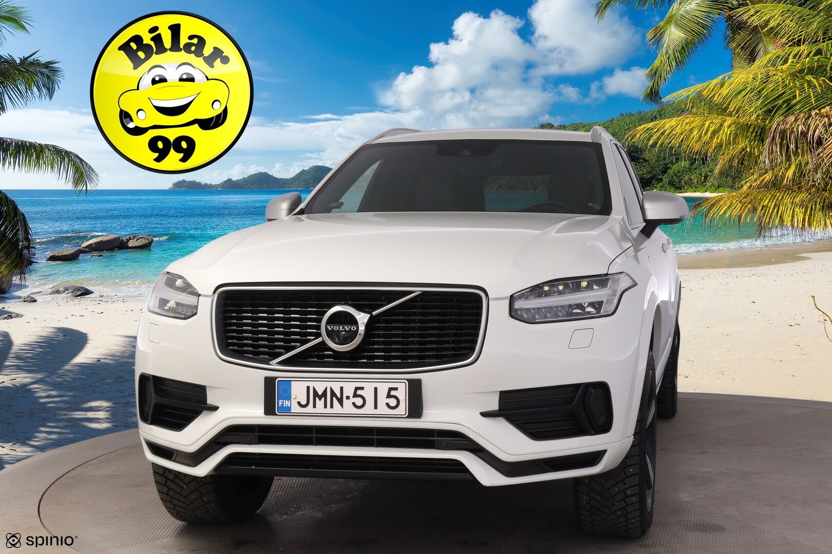 Volvo XC90 2019 T8 AWD R-Design aut *Four-C / Bower & Wilkins / Panorama / 360-Kamera / HUD / ACC / Muistipenkki / Webasto / BLIS* - Juuri saapunut siistikuntoinen ja hyvin huollettu sekä varusteltu XC90 kaksilla renkailla ja vanteilla!