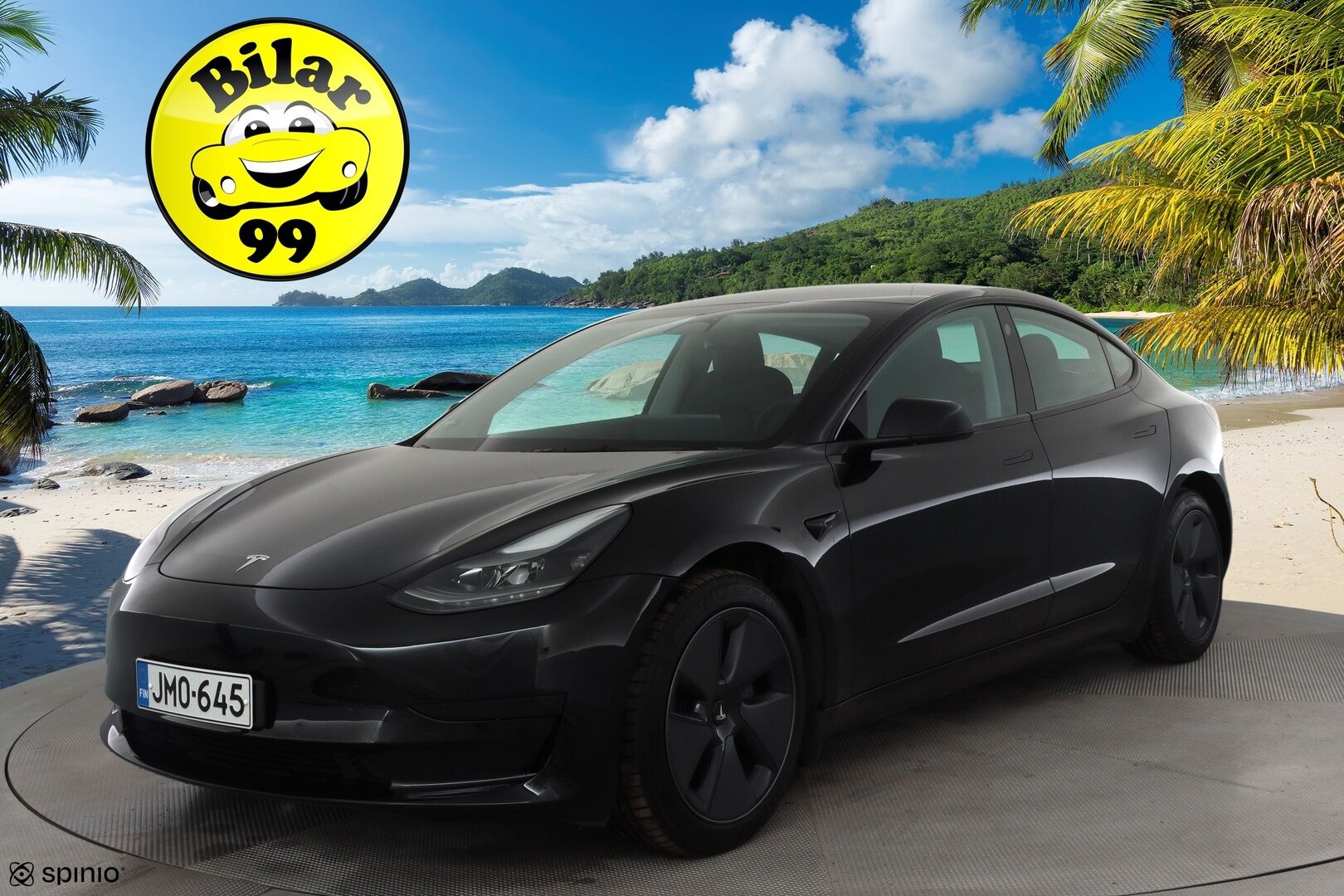 Tesla Model 3 2022 RWD * ILP / ACC / Lasikatto / Matrix-LED / P.Kamera / Muistipenkki / Premium Speakers / Navi / Kaistavahti / Keyless * - 1-om Suomi-auto / Akku kuntotarkastettu / 2x Latauskaapelit - Osta nyt, maksa vasta ensi vuonna