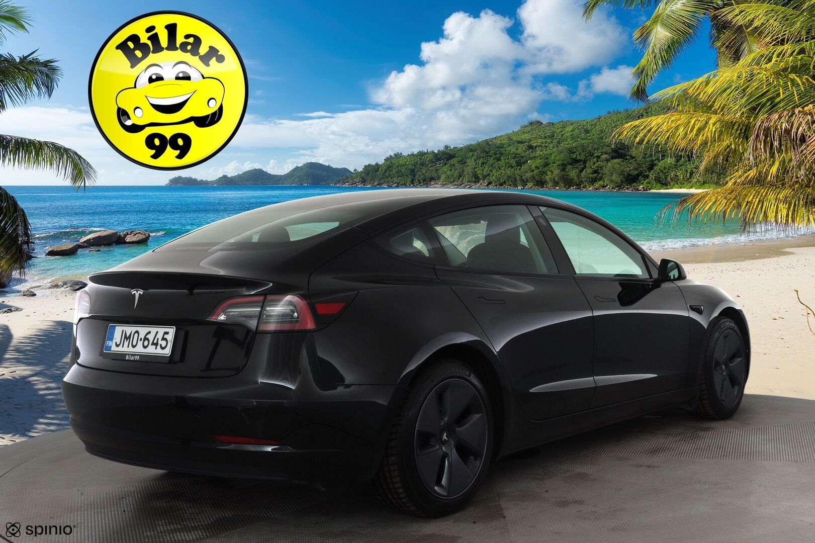 Tesla Model 3 2022 RWD * ILP / ACC / Lasikatto / Matrix-LED / P.Kamera / Muistipenkki / Premium Speakers / Navi / Kaistavahti / Keyless * - 1-om Suomi-auto / Akku kuntotarkastettu / 2x Latauskaapelit - Osta nyt, maksa vasta ensi vuonna