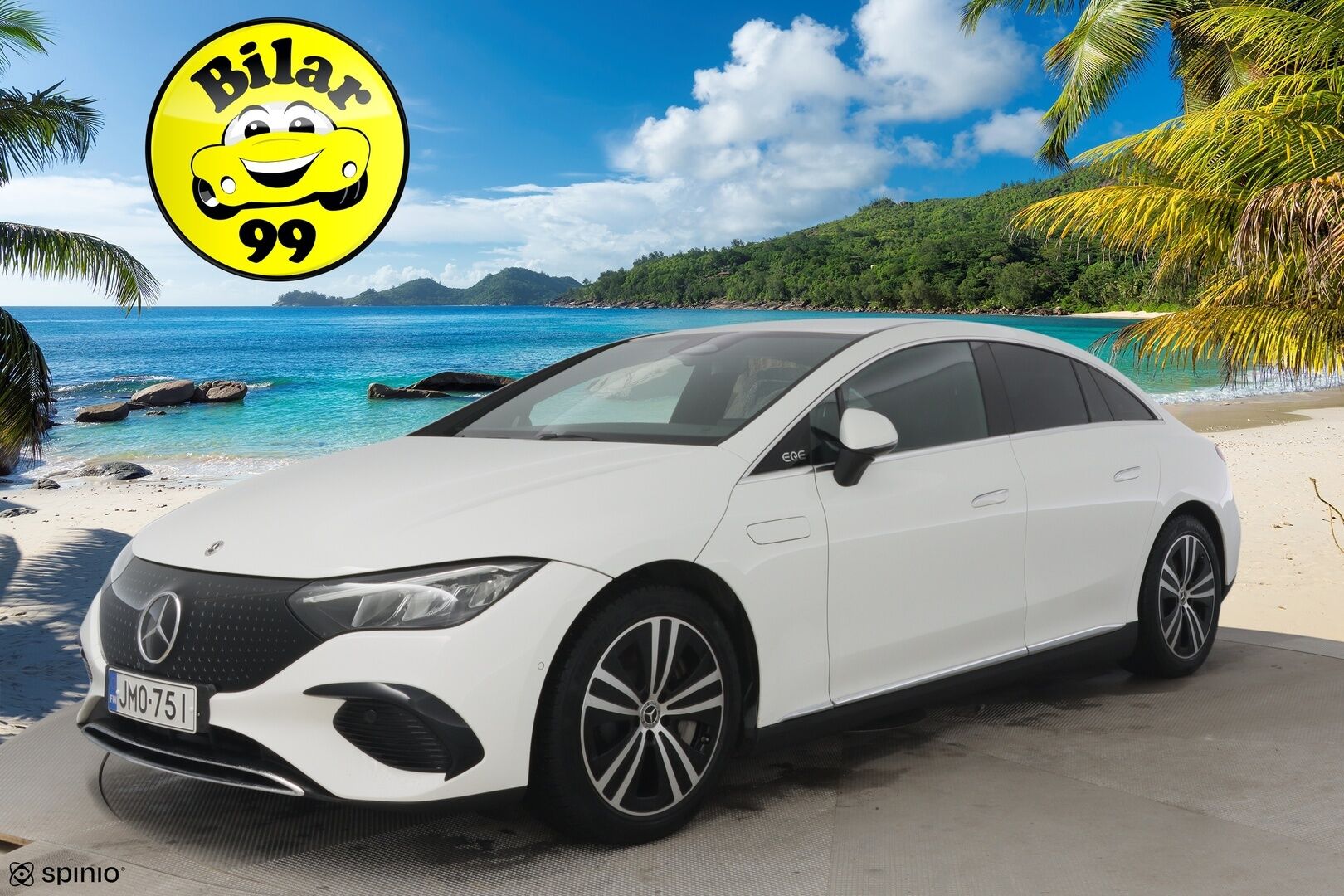 Mercedes-Benz EQE 2023 350+ 4MATIC *DTR PRO / ILP / ALV / BLIS / P.Kamera / Muistipenkit / Nakhasisusta / Ratinlämmitin / MBUX - Navi* - *Suomi-auto / SOH 98,6% / 2x Renkaat ja vanteet* - HULLUT AVAJAISHULINAT KORKOTARJOUS 3,29 %