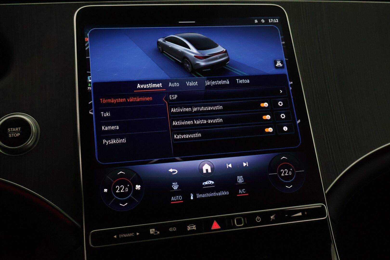 Mercedes-Benz EQE 2023 350+ 4-matic ** SoH 98,6% / ALV / ILP / Distornic Pro / BLIS / P-Kamera / Ratinlämmitin / MBUX - Navi* - 2 renkaat / Suomi-auto / Upeassa kunnossa*