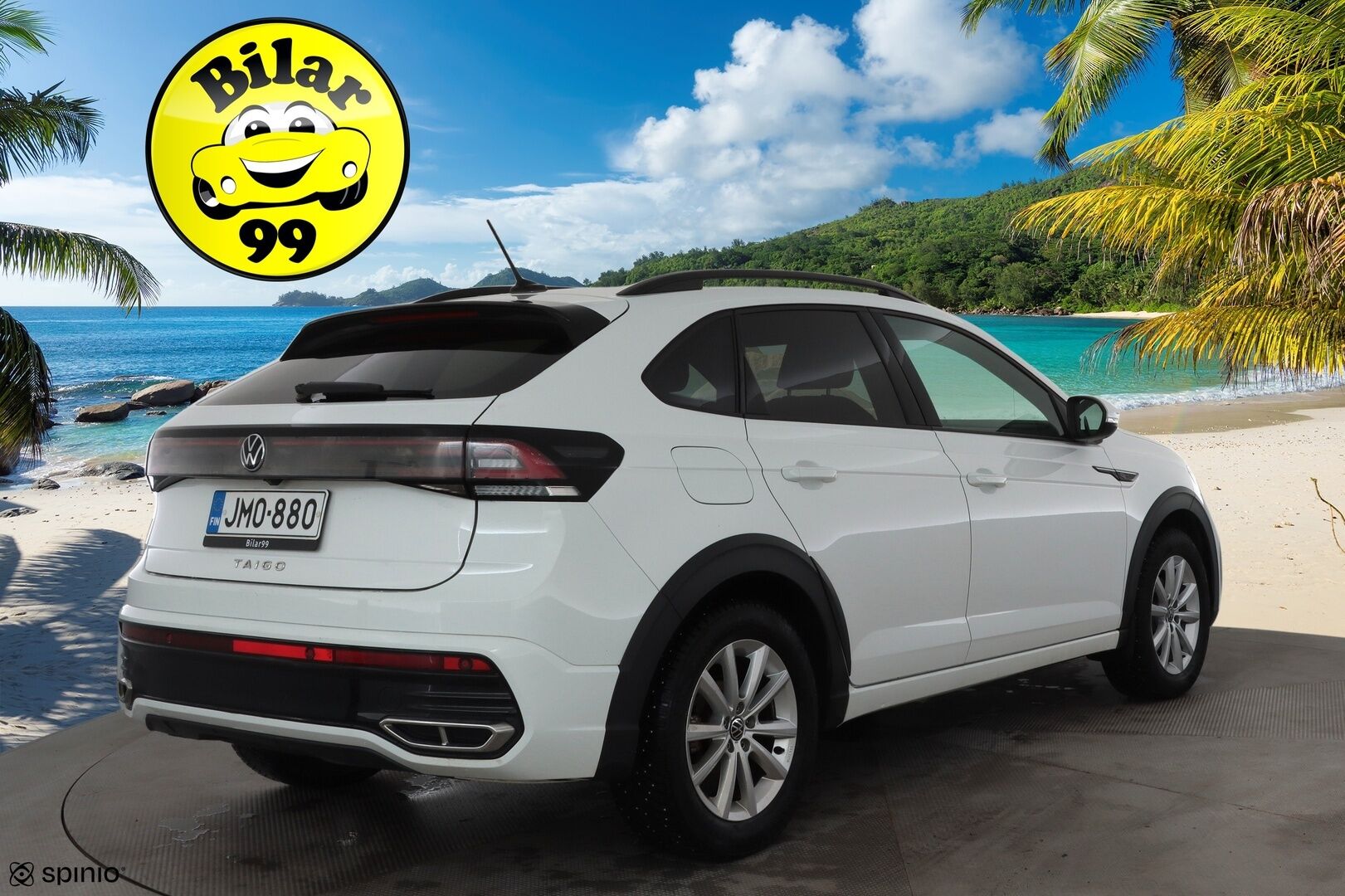 Volkswagen Taigo 2023 R-Line Business 1,5 TSI 110 kW DSG * ACC / Lohko / P.Kamera / LED / Keyless / Apple&Android * - 1.Om suomi-auto / Kahdet Renkaat