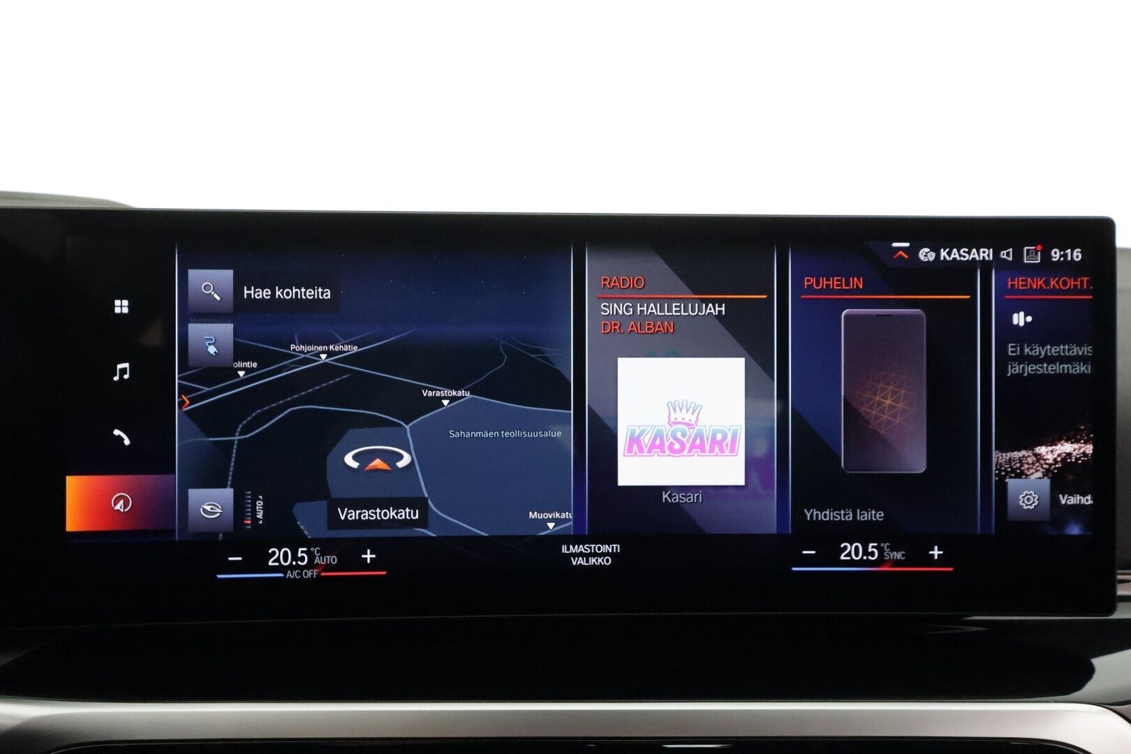 BMW i4 2022 eDrive40 - | ACC | Lisälämmitin | LED | H/K | widescreen | HUD | P.Kamera | Sporttinahat | Navi | Apple&Android | Suomi-auto | Kahdet Renkaat | Merkkihuollettu |