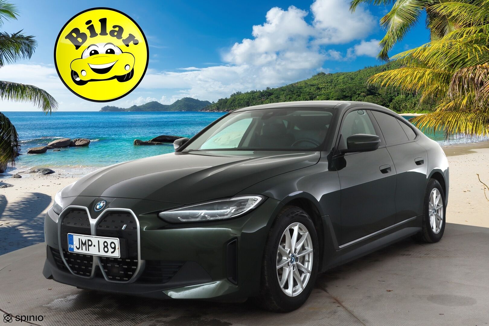 BMW i4 2022 eDrive40 - | ACC | Lisälämmitin | LED | H/K | widescreen | HUD | P.Kamera | Sporttinahat | Navi | Apple&Android | Suomi-auto | Kahdet Renkaat | Merkkihuollettu |