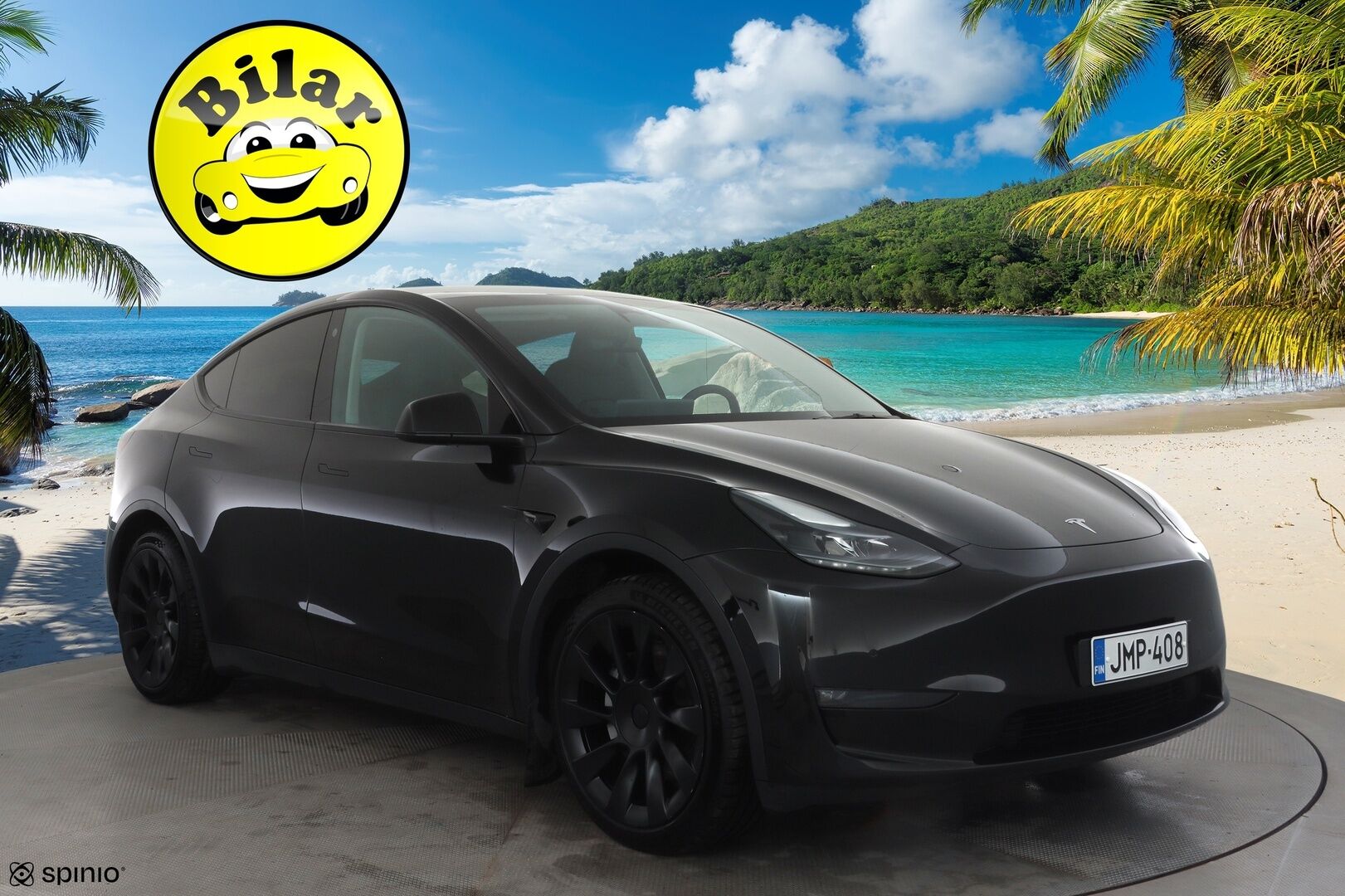 Tesla Model Y 2022 Long Range - | Koukku | ILP | Lasikatto | ACC | Matrix-LED | P.kamera | Muistipenkki | Premium Audio | Navi | Kaistavahti | Keyless | 1-om Suomi-auto | Kahdet renkaat | 2x Latauskaapelit |