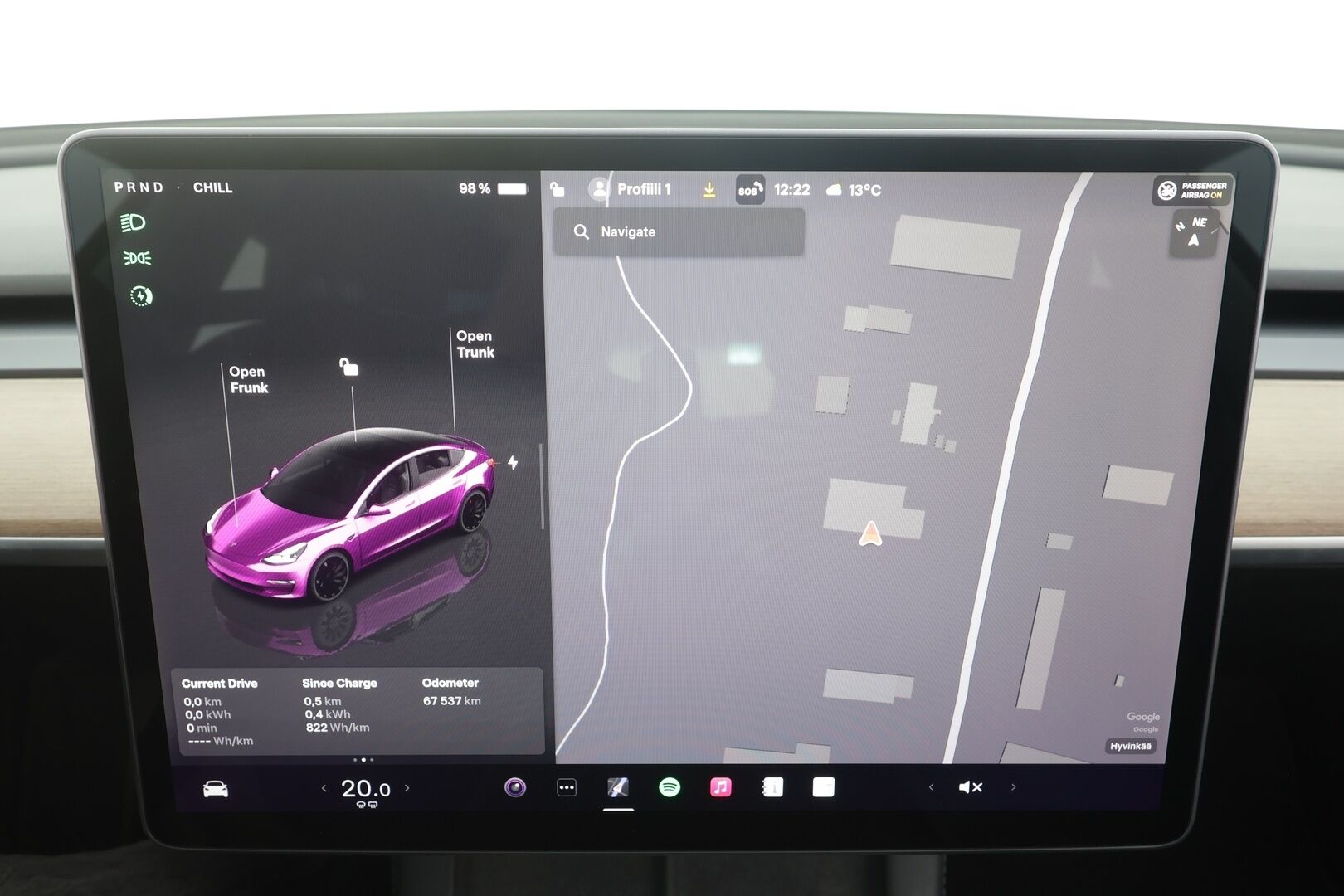 Tesla Model 3 2022 Performance - | ILP | Lasikatto | ACC | Matrix-LED | P.Kamera | Muistipenkki | Premium Audio | Navi | Kaistavahti | Keyless | Suomi-auto | 2x Latauskaapelit | Kahdet renkaat |
