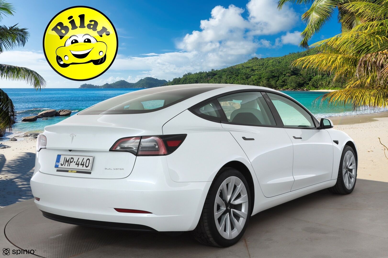 Tesla Model 3 2022 Long Range - | ILP | Koukku | ACC | Lasikatto | Matrix-LED | P.Kamera | Muistipenkki | Premium Audio | Navi | Kaistavahti | Keyless | 1-om Suomi-auto | Kahdet renkaat | 2x Latauskaapelit |