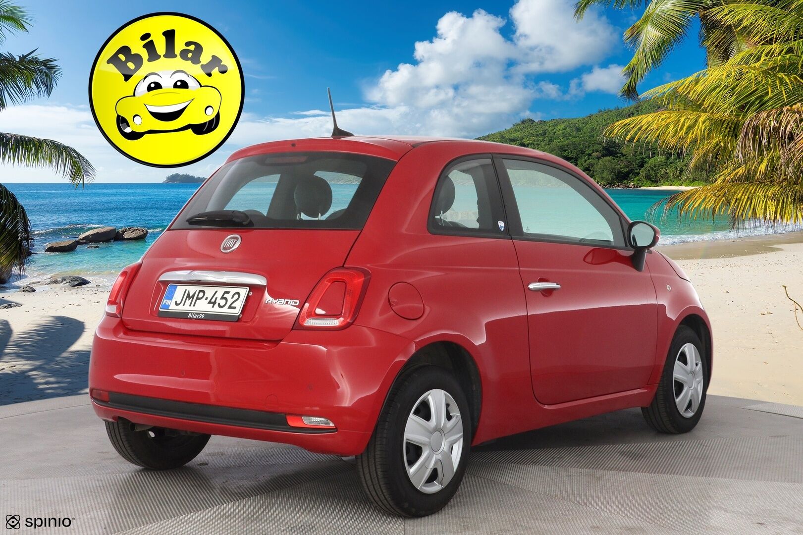 Fiat 500 2022 Hybrid MT Lounge - 1-omistajalta | Suomi-auto | Ilmastointi | Viimeisin huolto 41tkm