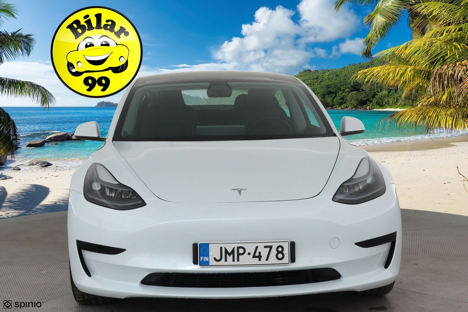 Tesla Model 3 2022 Standard Range Plus *Vetokoukku / AMD Ryzen / Autopilot / Lämpöpumppu / Matrix LED / Lasikatto / P.kamera* - 1.om Suomi-auto / Kahdet renkaat aluvanteilla