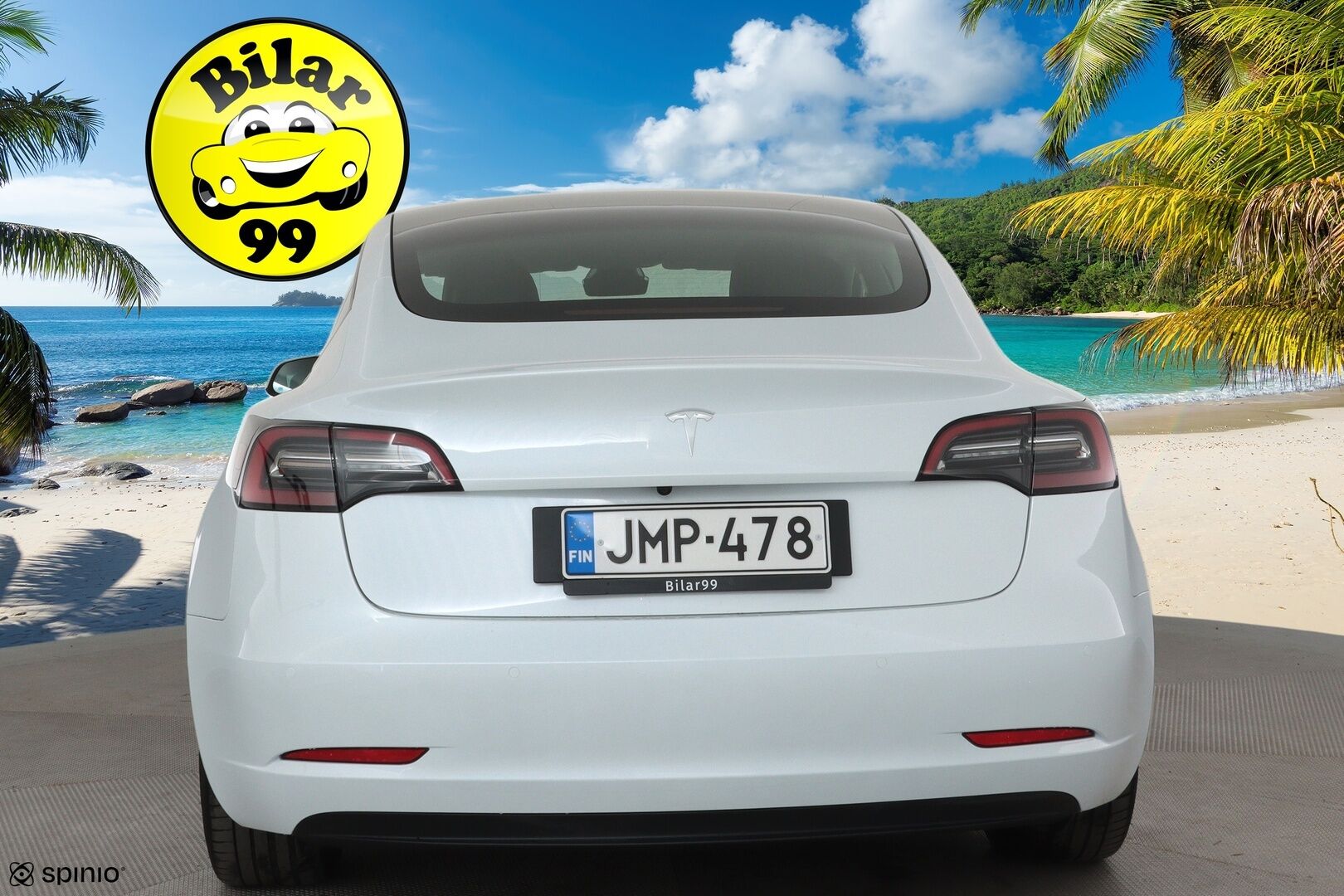 Tesla Model 3 2022 Standard Range Plus *Vetokoukku / AMD Ryzen / Autopilot / Lämpöpumppu / Matrix LED / Lasikatto / P.kamera* - 1.om Suomi-auto / Kahdet renkaat aluvanteilla