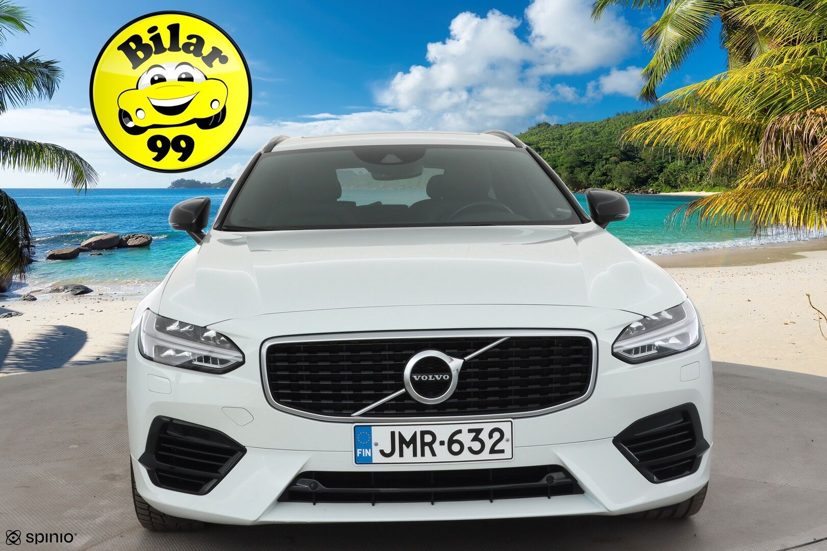 Volvo V90 2020 T8 TwE AWD R-Design aut * Panorama / Webasto / Koukku / ACC / Full-LED / P.Kamera / Sportpenkki Muistilla * - Kahdet renkaat aluvanteilla