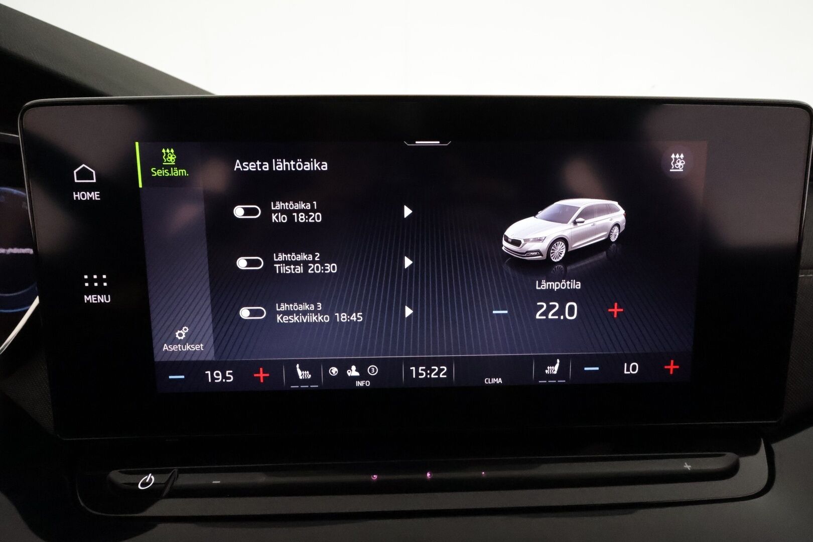 Skoda Octavia 2023 Combi 2.0 TDI 115 Style DSG **Webasto / Koukku / HUD / Adapt.Vakkari / Matrix-LED / P.kamera / Navi / Kaistavahti** - 1-om Suomi-auto / Kahdet Renkaat
