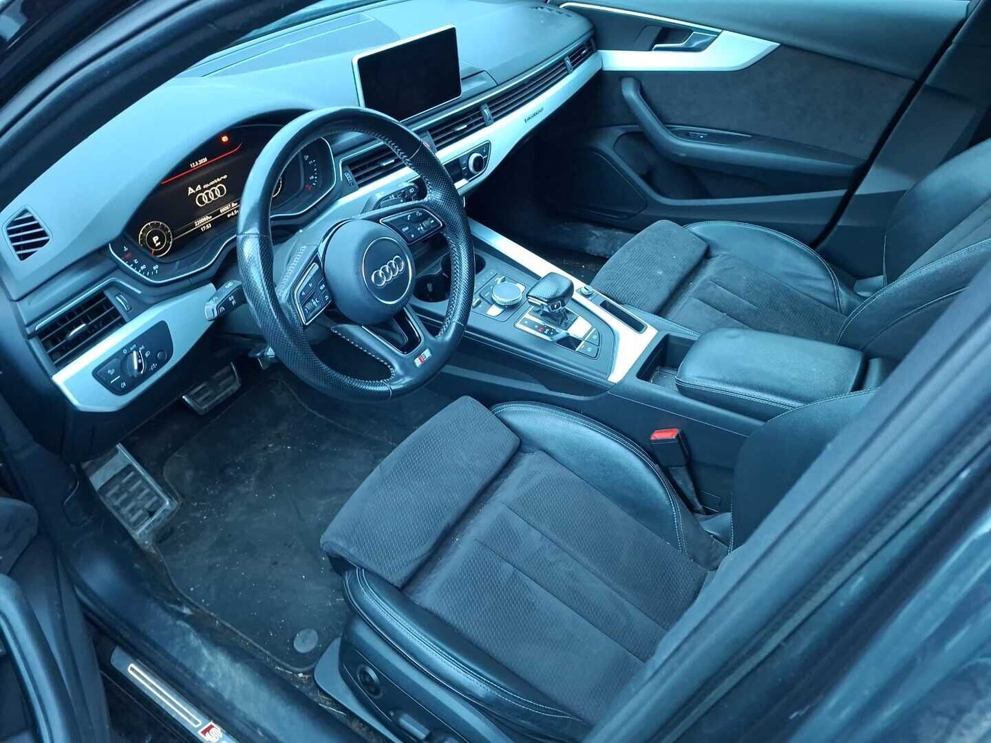 Audi A4 2016 Avant Business Sport 2,0 TDI 140 kW quattro S tronic / ACC / S-LINE ULKO JA SISÄ / MUISTIPENKIT / TAITETTAVA KOUKKU