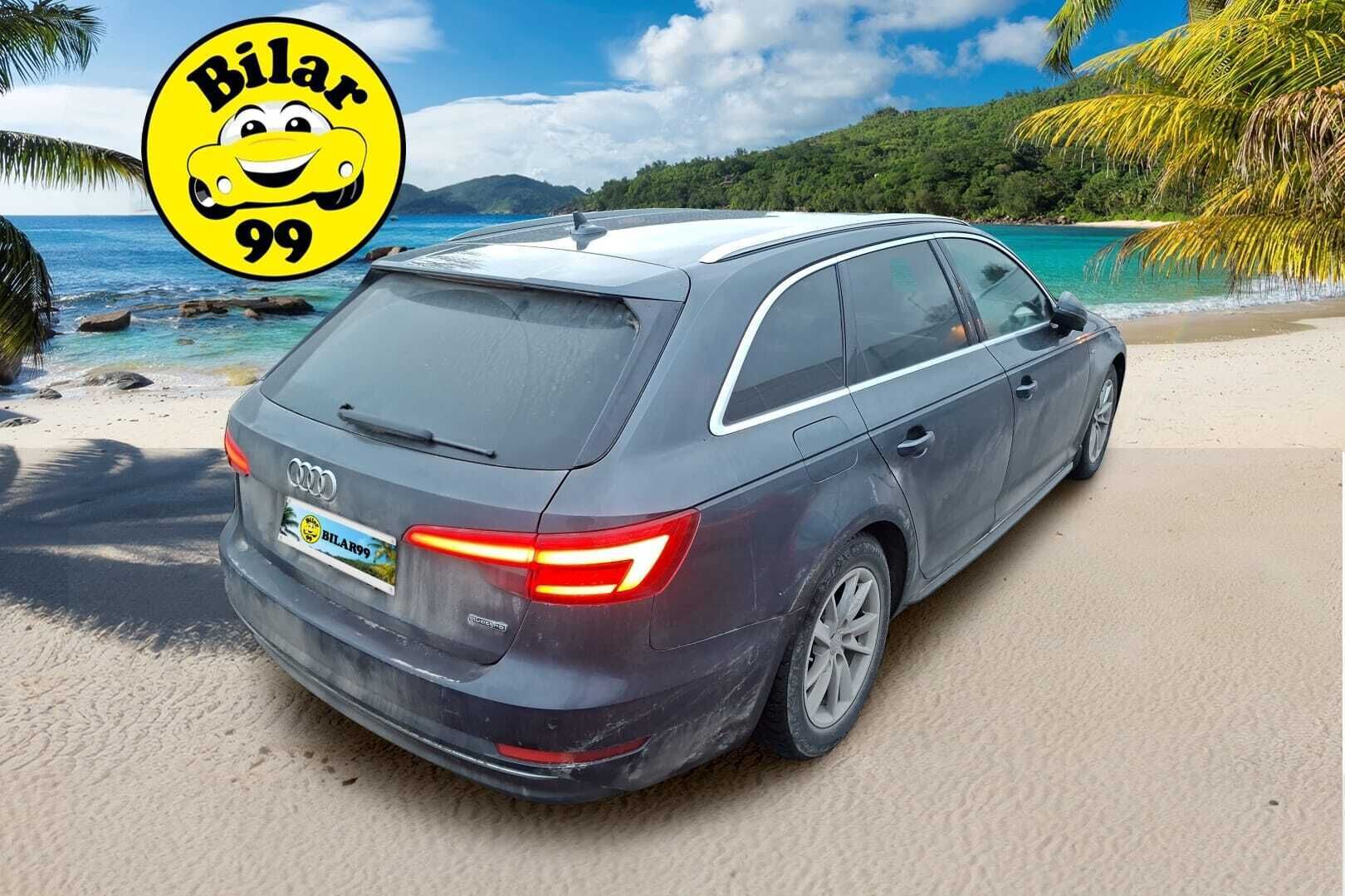 Audi A4 2016 Avant Business Sport 2,0 TDI 140 kW quattro S tronic / ACC / S-LINE ULKO JA SISÄ / MUISTIPENKIT / TAITETTAVA KOUKKU