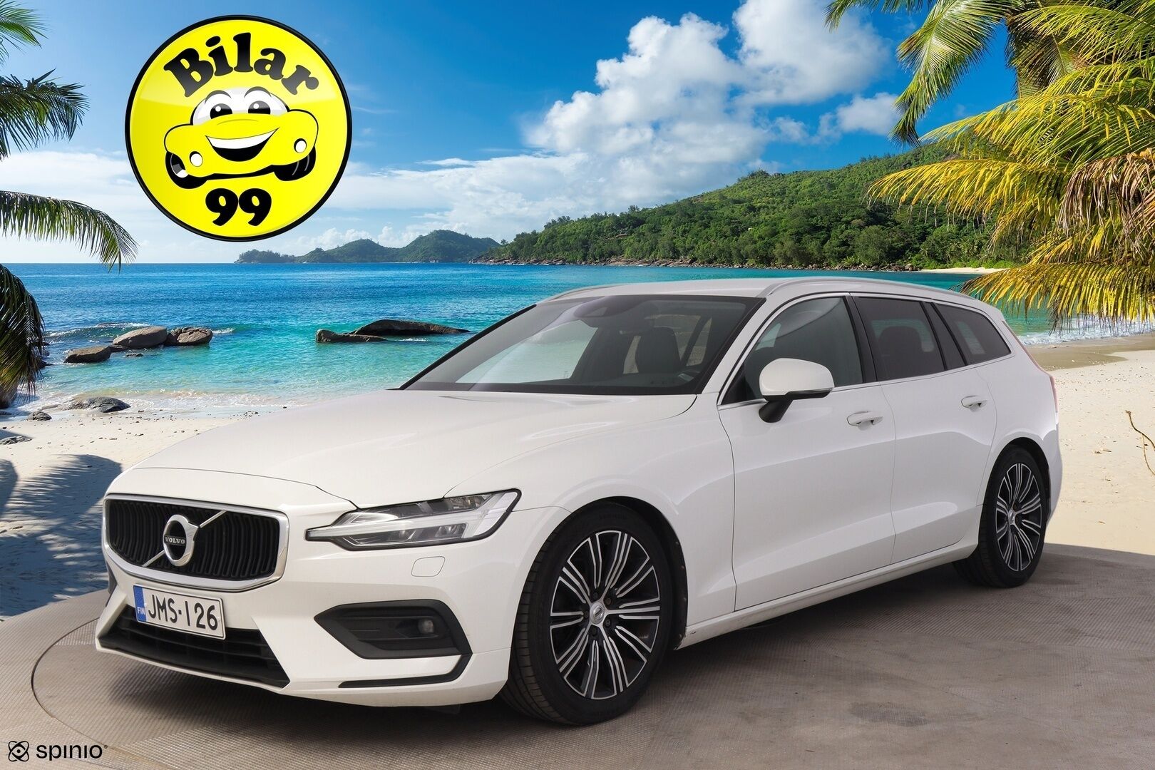 Volvo V60 2020 D4 AWD Momentum Advanced - | ACC | Webasto | Pilot Assist | Sähk. koukku | Ratinlämmitin | Puolinahat | Sähköinen takaluukku |