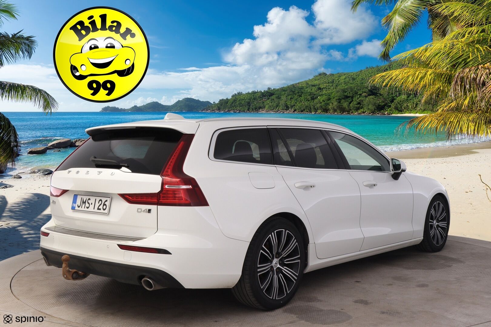 Volvo V60 2020 D4 AWD Momentum Advanced *ACC / Webasto / Pilot Assist / Sähk. koukku / Ratinlämmitin / Puolinahat* - 2x Renkaat ja vanteet / Hyvät nastarenkaat