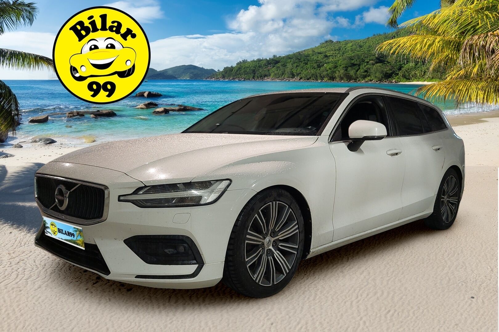 Volvo V60 2020 D4 AWD Momentum Advanced *ACC / Webasto / Pilot Assist / Sähk. koukku / Ratinlämmitin / Puolinahat* - 2x Renkaat ja vanteet / Hyvät nastarenkaat