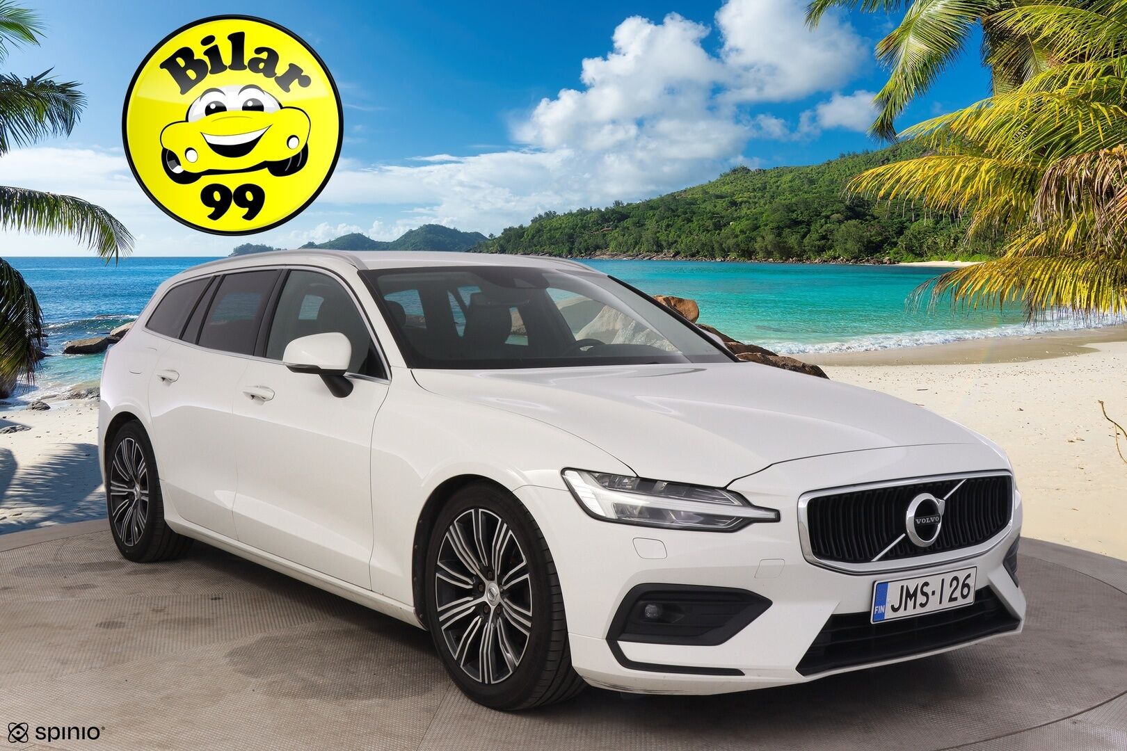 Volvo V60 2020 D4 AWD Momentum Advanced *ACC / Webasto / Pilot Assist / Sähk. koukku / Ratinlämmitin / Puolinahat* - 2x Renkaat ja vanteet / Hyvät nastarenkaat