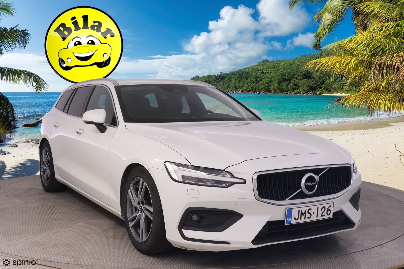 Volvo V60 2020 D4 AWD Momentum Advanced - | ACC | Webasto | Pilot Assist | Sähk. koukku | Ratinlämmitin | Puolinahat | Sähköinen takaluukku |