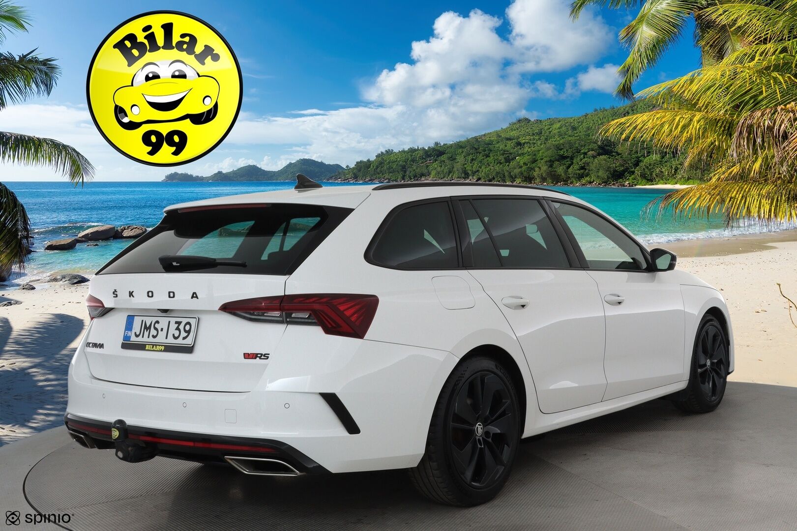 Skoda Octavia 2022 Combi 2.0 TDI 200 4x4 RS DSG **Webasto / Koukku / Adapt.Vakkari / Matrix-LED / P.kamera / Navi / Kaistavahti / Keyless** - 3,99 % KORKOTARJOUS TÄHÄN AUTOON - 1-om Suomi-auto / Kahdet Renkaat