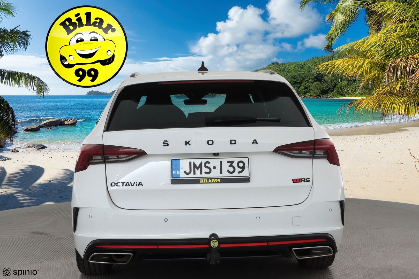 Skoda Octavia 2022 Combi 2.0 TDI 200 4x4 RS DSG **Webasto / Koukku / Adapt.Vakkari / Matrix-LED / P.kamera / Navi / Kaistavahti / Keyless** - 3,99 % KORKOTARJOUS TÄHÄN AUTOON - 1-om Suomi-auto / Kahdet Renkaat