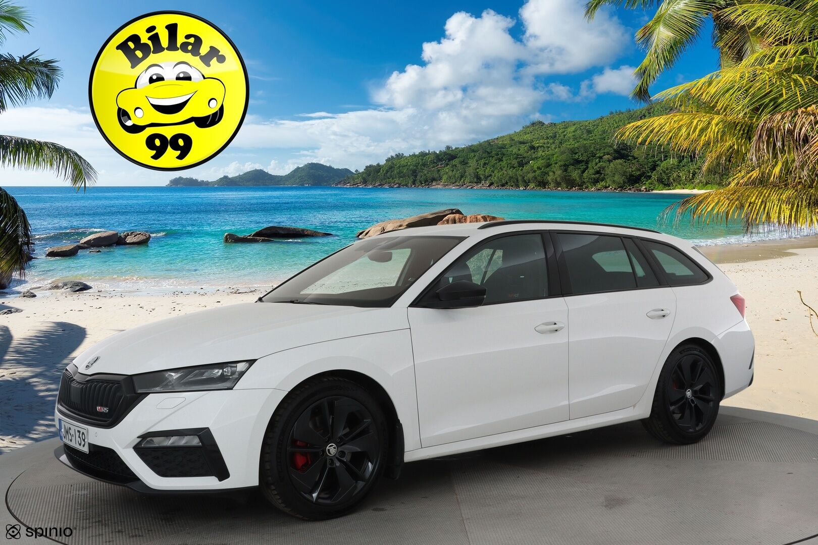 Skoda Octavia 2022 Combi 2.0 TDI 200 4x4 RS DSG **Webasto / Koukku / Adapt.Vakkari / Matrix-LED / P.kamera / Navi / Kaistavahti / Keyless** - 3,99 % KORKOTARJOUS TÄHÄN AUTOON - 1-om Suomi-auto / Kahdet Renkaat