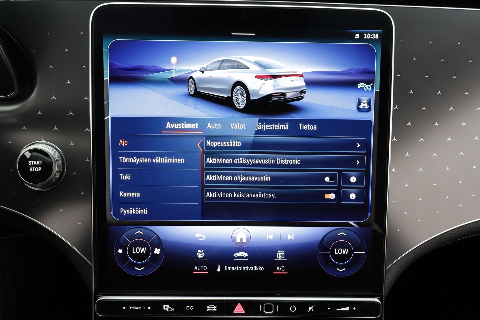 Mercedes-Benz EQS 2022 450+ * Distronic+ / 360° / Ilma-alusta / Digital Light / Panorama / Muistipenkit / Nelipyöräohjaus / Midline / Nahat / KeylessGo *