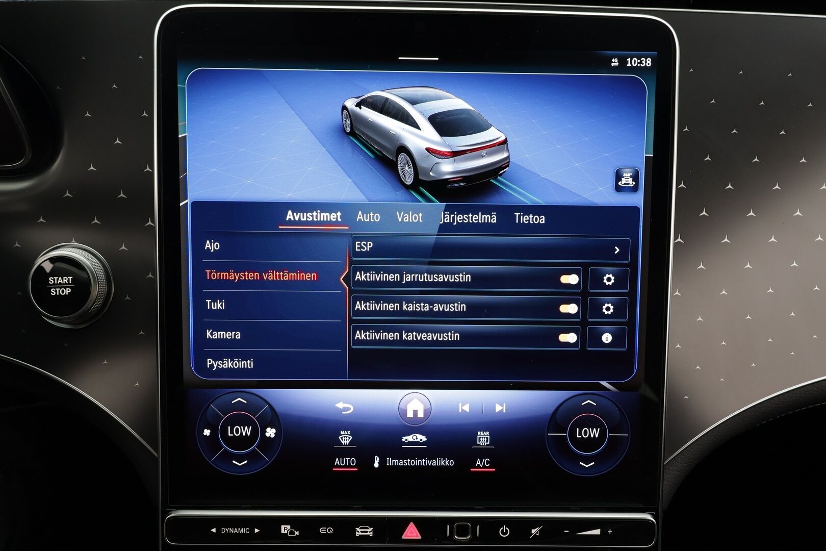 Mercedes-Benz EQS 2022 450+ * Distronic+ / 360° / Ilma-alusta / Digital Light / Panorama / Muistipenkit / Nelipyöräohjaus / Midline / Nahat / KeylessGo *