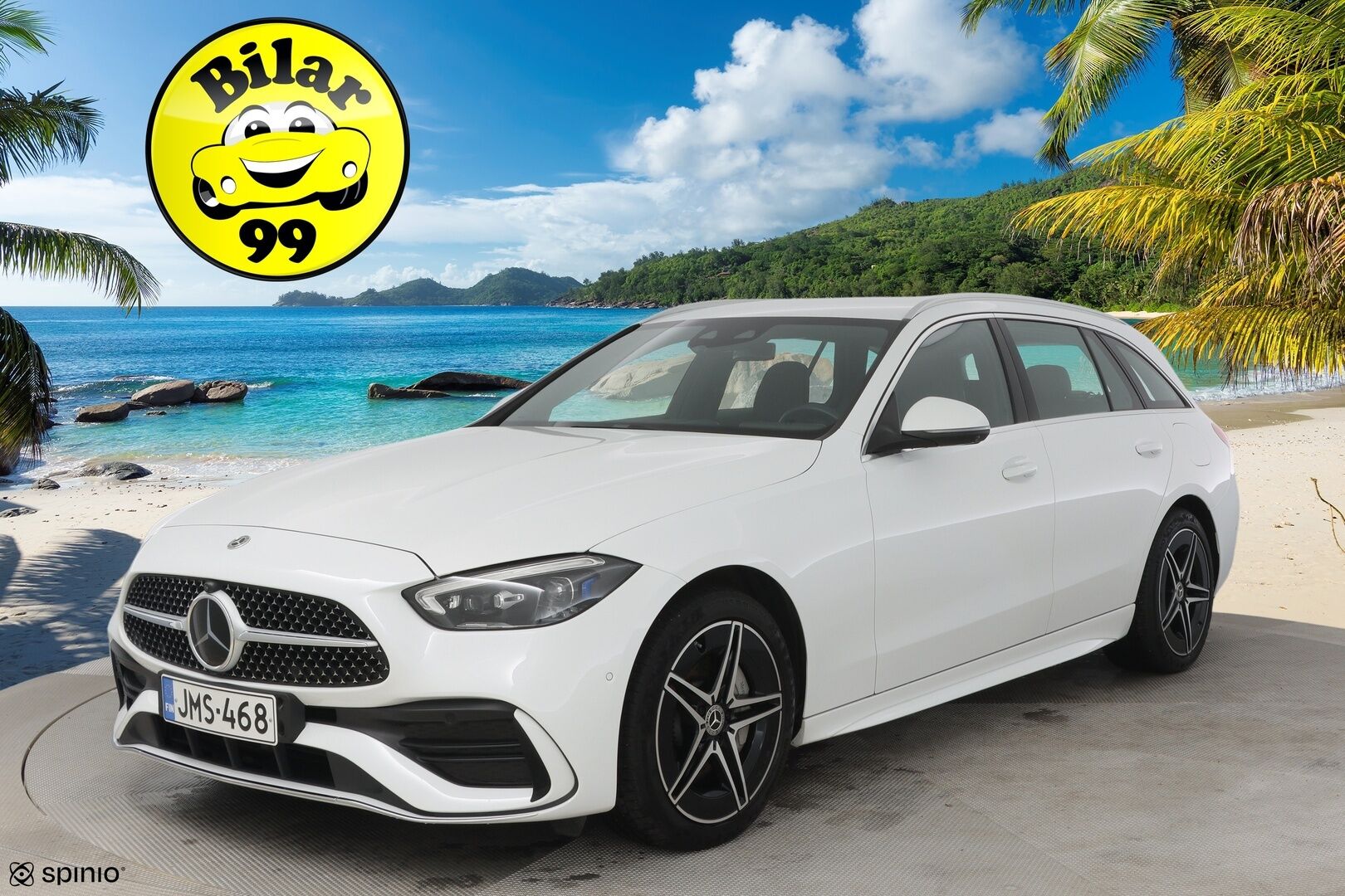 Mercedes-Benz C 2022 300 e T A Business AMG Edition EQ Power / Premium audio / BLIS / Tutkat / Navi - 3,99 % KORKOTARJOUS TÄHÄN AUTOON - 3,99% KORKOTARJOUS - Digimittaristo / Distronic+ / 360 Kamera / LED ajovalot