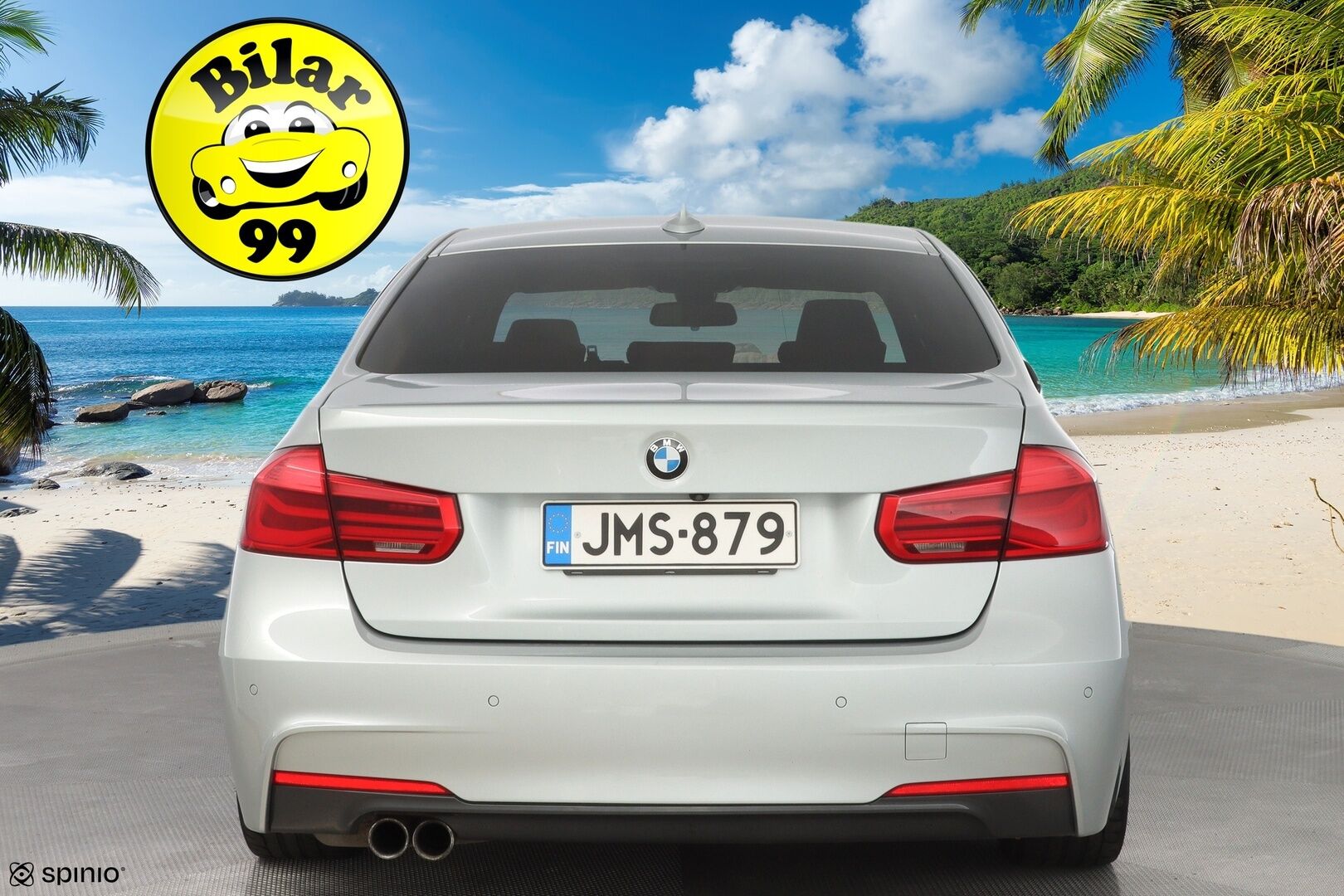 BMW 330 2017 F30 Sedan 330e A Business M Sport * Muistipenkki / Comfort Acces / Adaptive LED / Vakkari / Kamera - M sport / Dakota korall red nahkasisusta / Kahdet BMW vanteet
