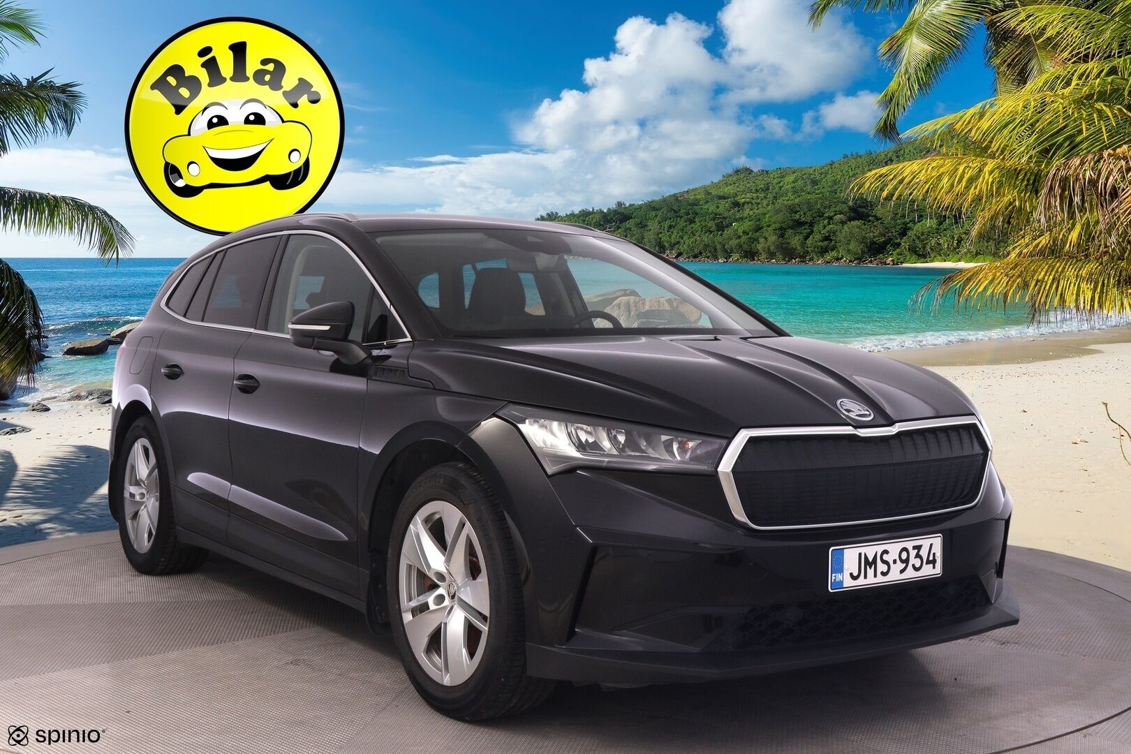 Skoda Enyaq 2022 80x 4x4 iV - | Suomi-Auto | LED | P.Kamera | ILP | Lämmitettävä ohjauspyörä | 2x Skoda Alumiinivanteet |