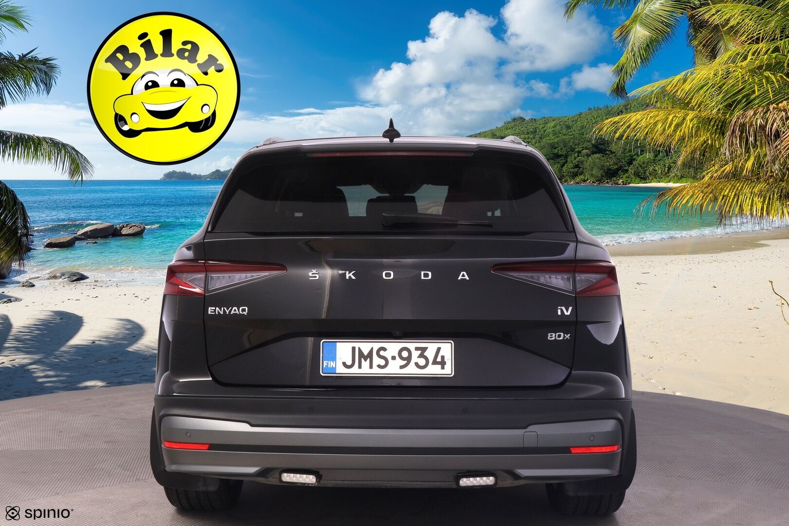 Skoda Enyaq 2022 80x 4x4 iV - | Suomi-Auto | LED | P.Kamera | ILP | Lämmitettävä ohjauspyörä | 2x Skoda Alumiinivanteet |