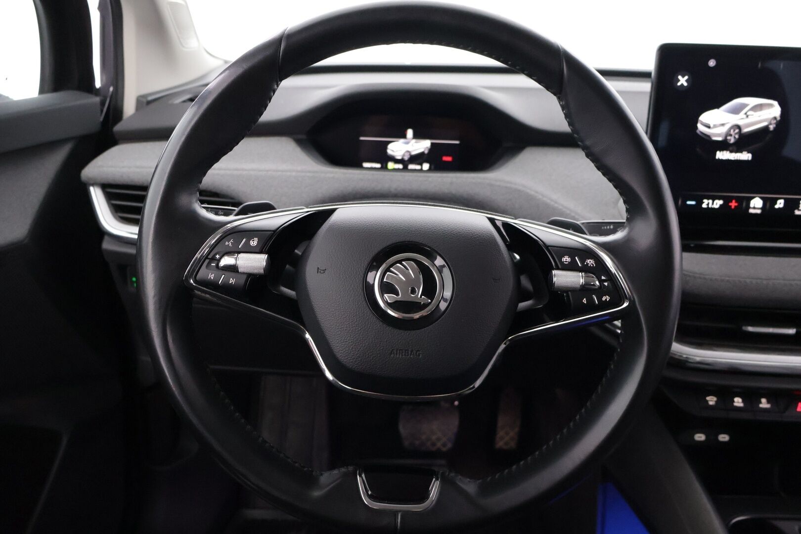 Skoda Enyaq 2022 80x 4x4 iV - | Suomi-Auto | LED | P.Kamera | ILP | Lämmitettävä ohjauspyörä | 2x Skoda Alumiinivanteet |