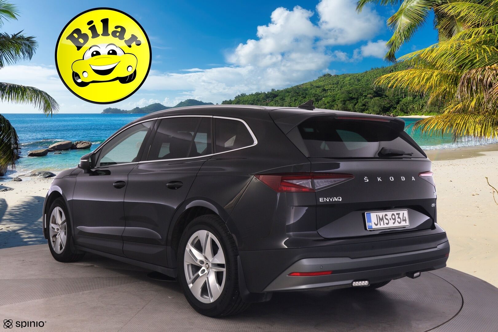 Skoda Enyaq 2022 80x 4x4 iV - | Suomi-Auto | LED | P.Kamera | ILP | Lämmitettävä ohjauspyörä | 2x Skoda Alumiinivanteet |