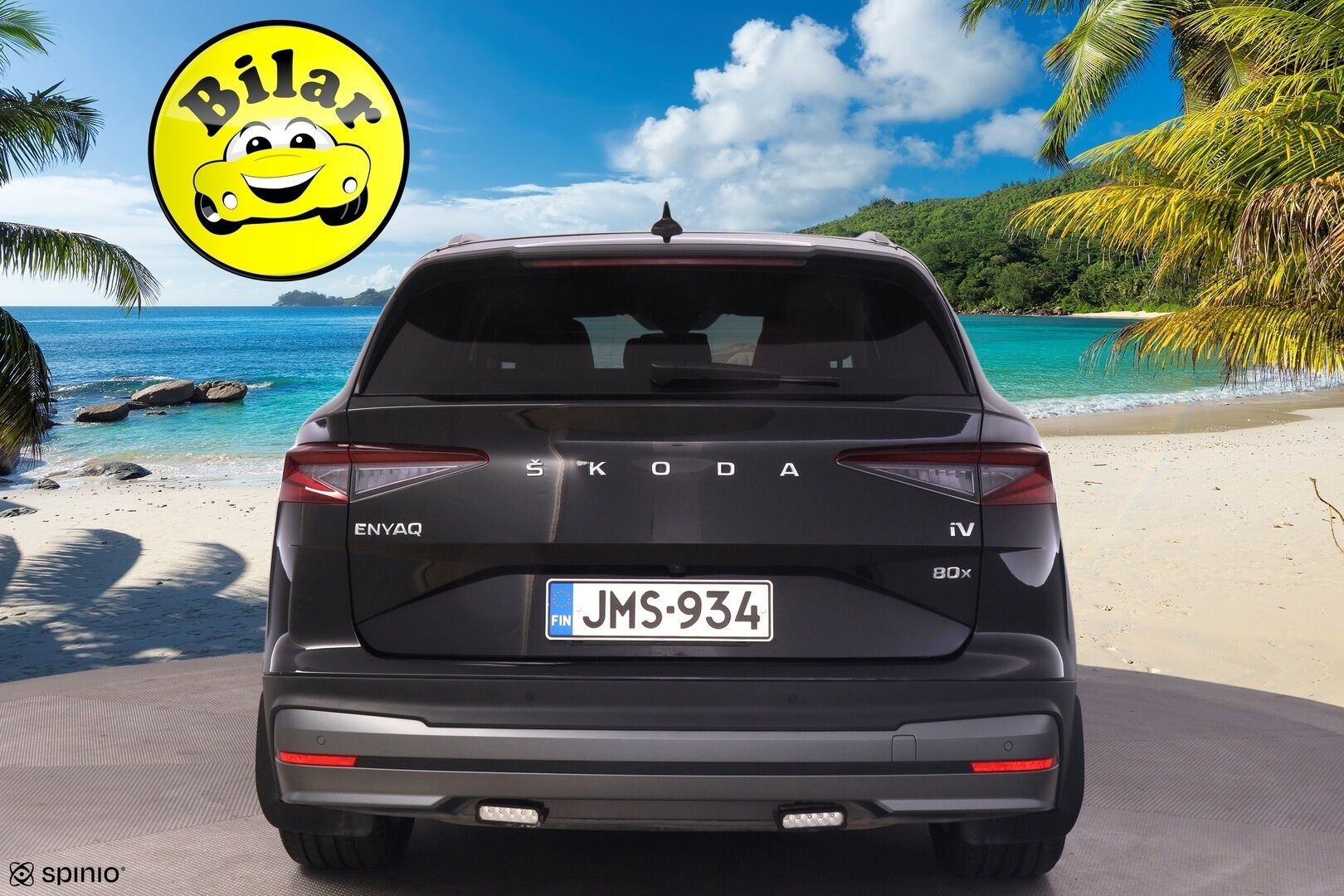 Skoda Enyaq 2022 80x 4x4 iV - | Suomi-Auto | LED | P.Kamera | ILP | Lämmitettävä ohjauspyörä | 2x Skoda Alumiinivanteet |