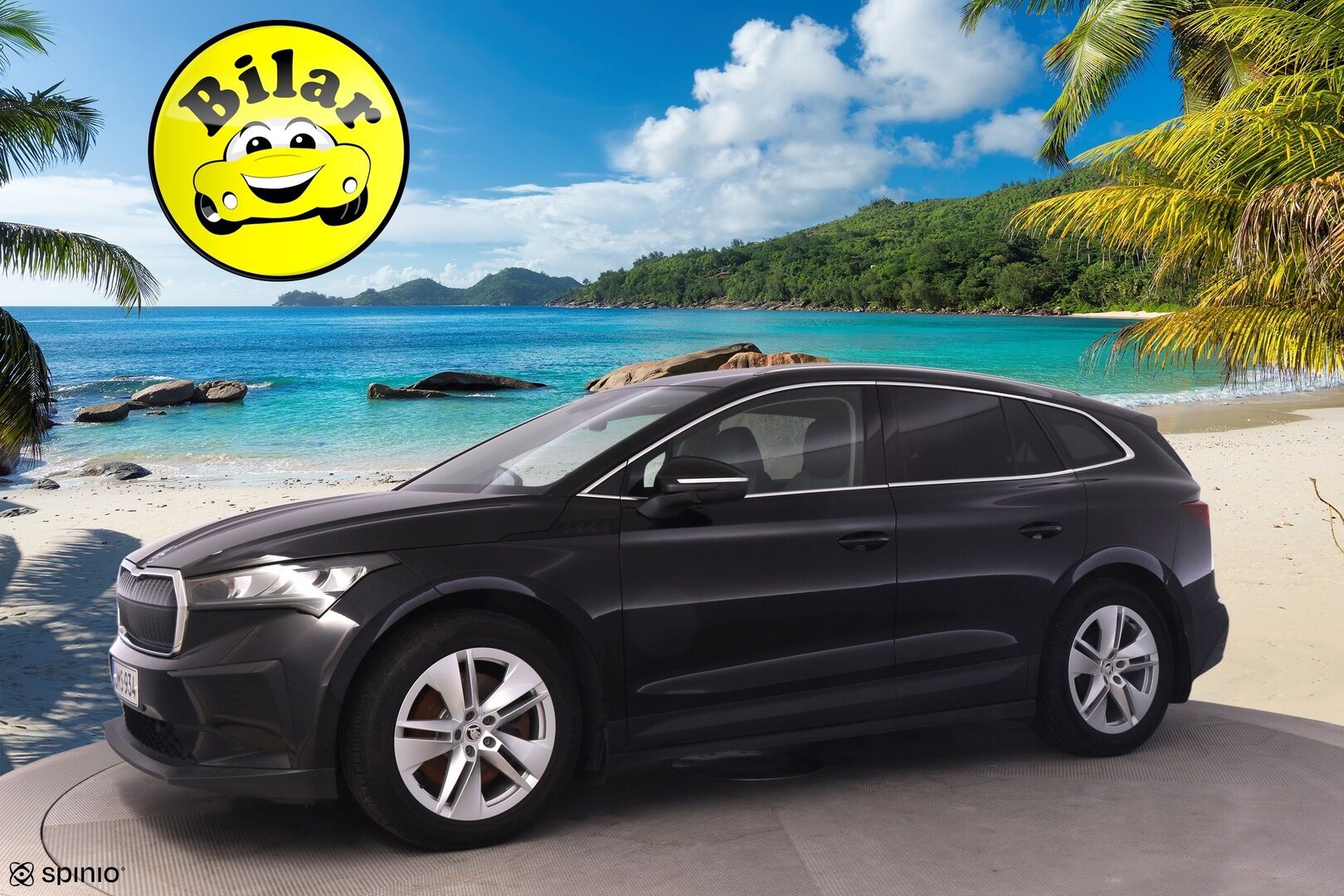 Skoda Enyaq 2022 80x 4x4 iV - | Suomi-Auto | LED | P.Kamera | ILP | Lämmitettävä ohjauspyörä | 2x Skoda Alumiinivanteet |
