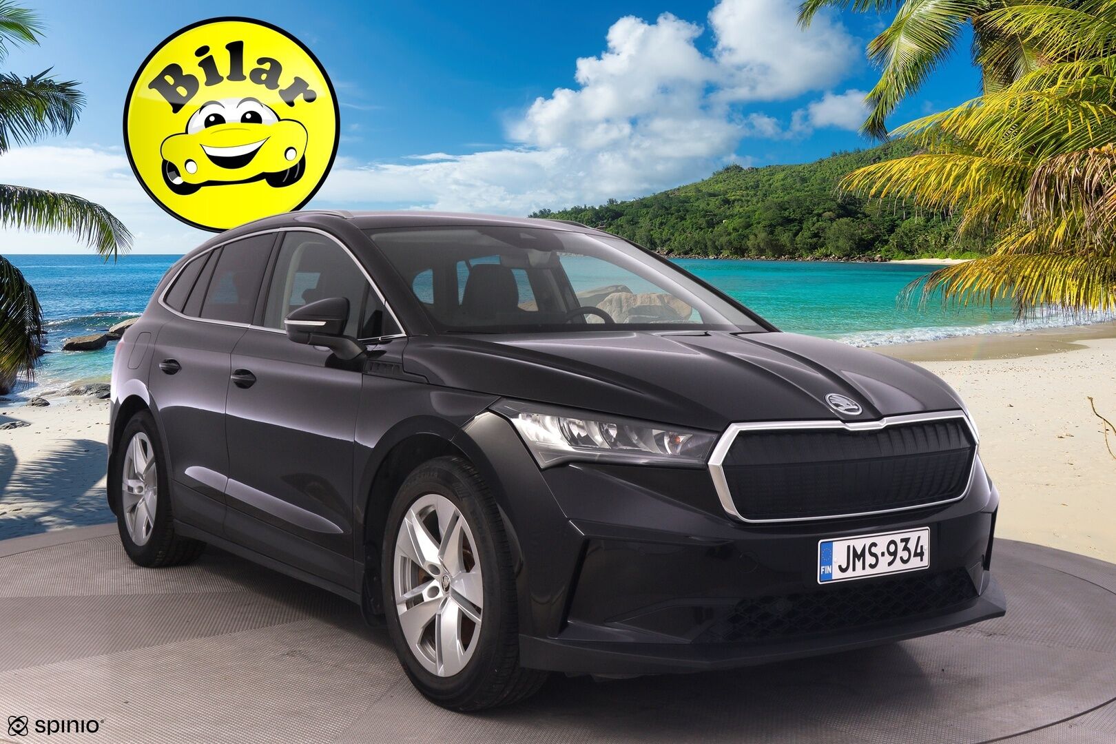 Skoda Enyaq 2022 80x 4x4 iV - | Suomi-Auto | LED | P.Kamera | ILP | Lämmitettävä ohjauspyörä | 2x Skoda Alumiinivanteet |