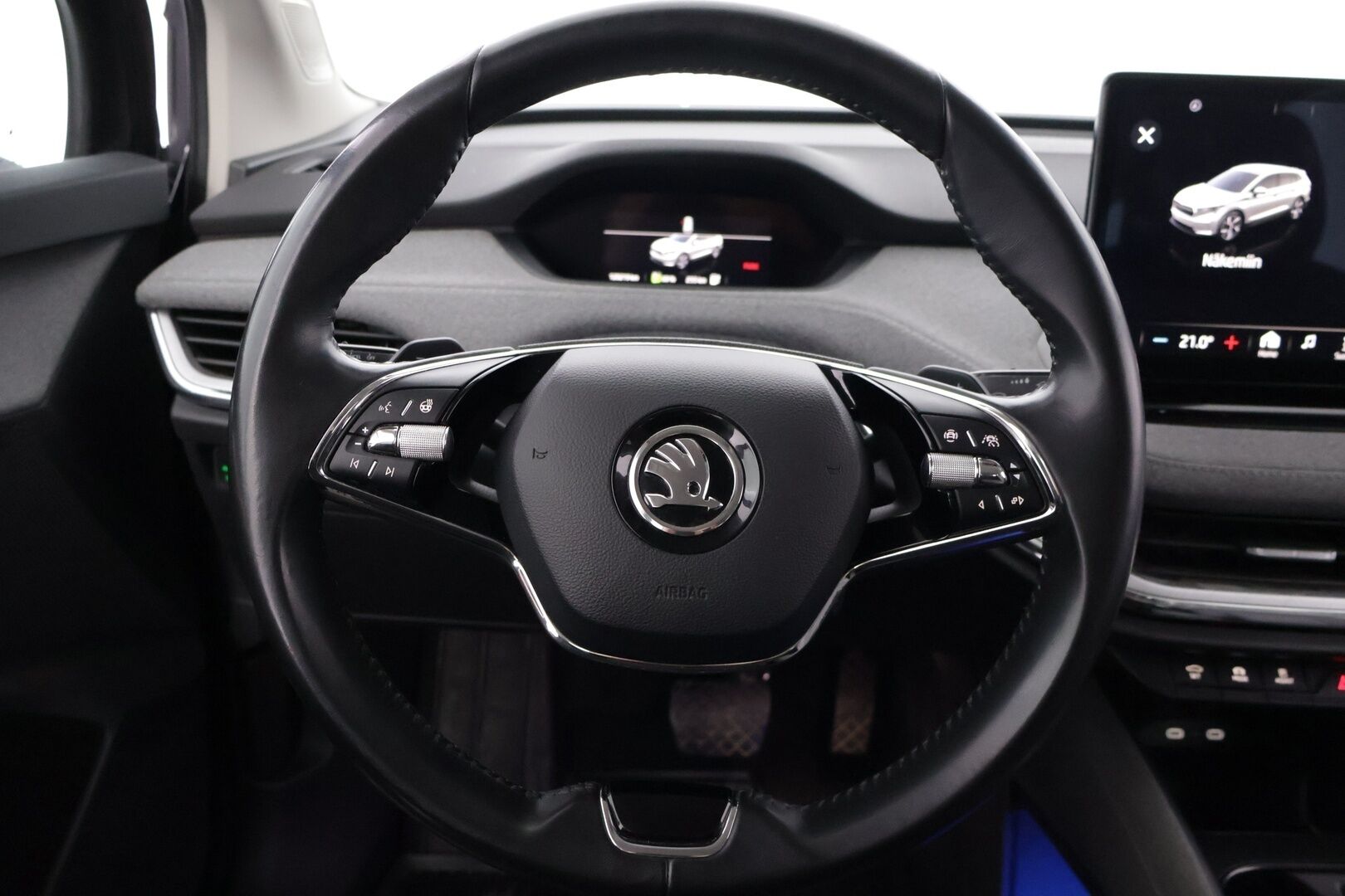 Skoda Enyaq 2022 80x 4x4 iV - | Suomi-Auto | LED | P.Kamera | ILP | Lämmitettävä ohjauspyörä | 2x Skoda Alumiinivanteet |