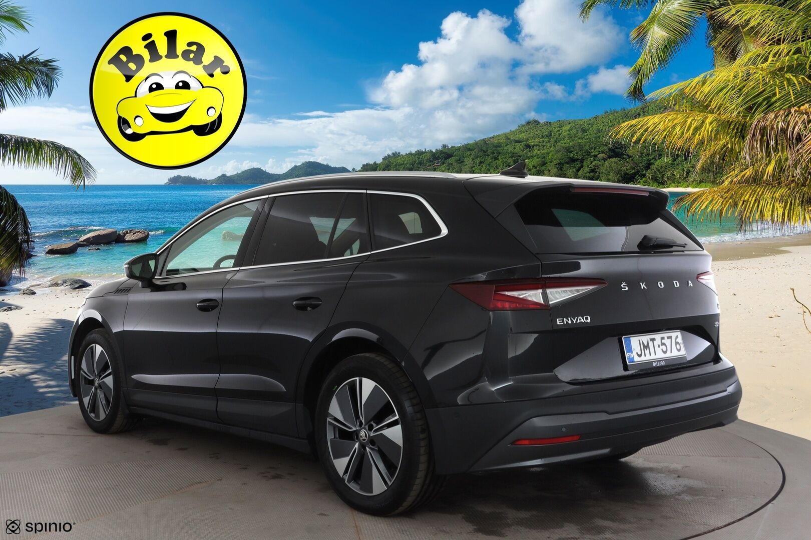 Skoda Enyaq 2022 80x 4x4 iV - | ACC | Koukku | ILP | LED | P.Kamera | Puolinahat | Ratinlämmitys | Keyless | Apple&Android | 1.Om Suomi-auto | Merkkihuollettu | Kahdet Renkaat |