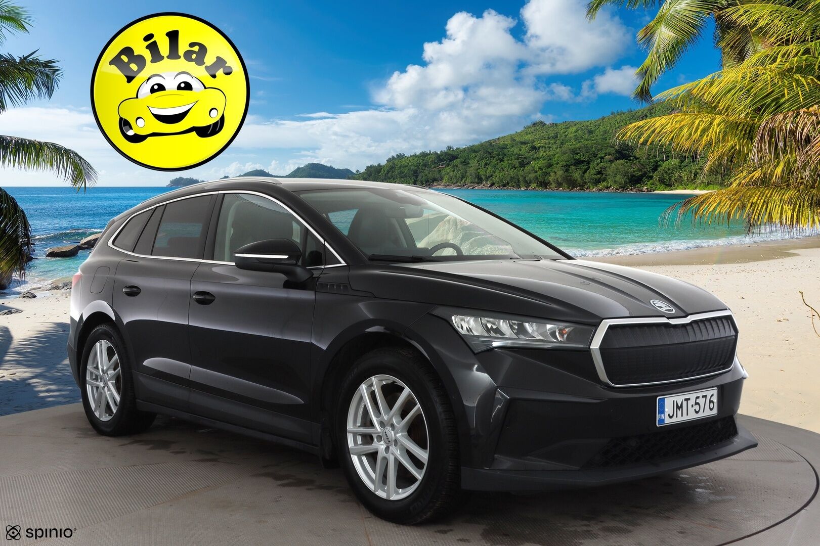 Skoda Enyaq 2022 80x 4x4 iV - | ACC | Koukku | ILP | LED | P.Kamera | Puolinahat | Ratinlämmitys | Keyless | Apple&Android | 1.Om Suomi-auto | Merkkihuollettu | Kahdet Renkaat |