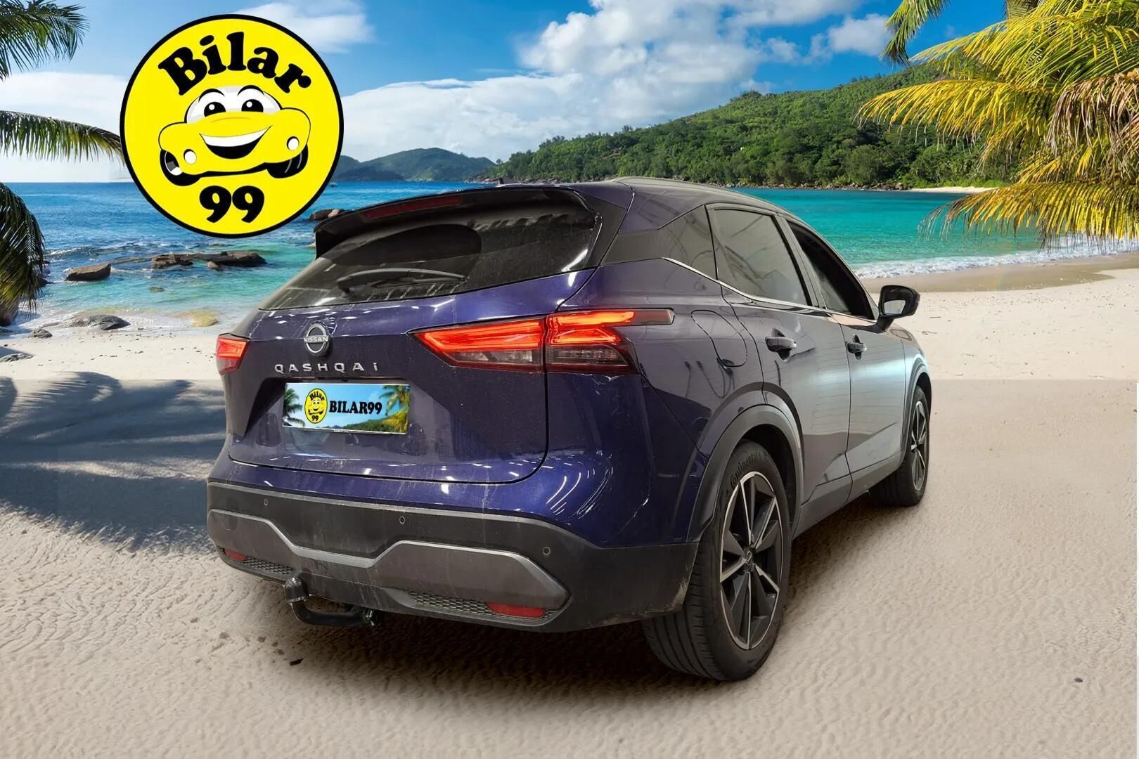 Nissan Qashqai 2022 MHEV 158 Xtronic 4WD Tekna+ - | ACC | BOSE | HUD | 360-kamera |  Lasikatto | Sähkösäätöiset nappanahat | Hierovat etupenkit | Vetokoukku | Digimittaristo | Apple & Android | Kessy | BLIS |