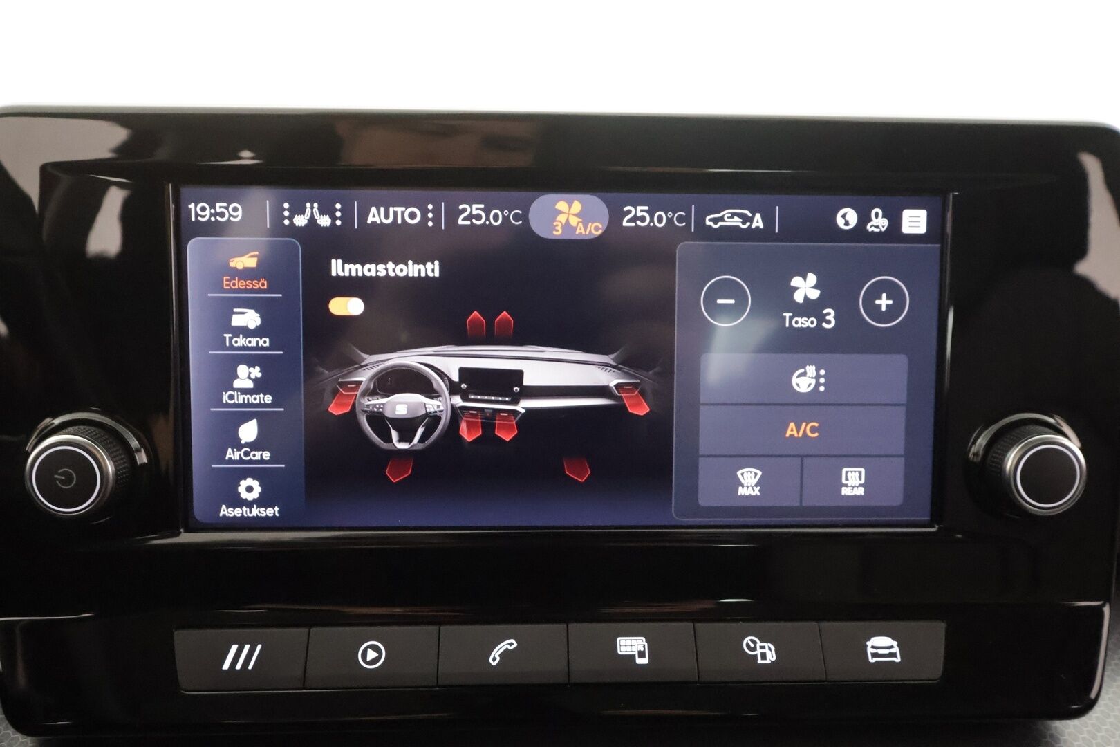 Seat LEON SPORTSTOURER 2023 1,0 eTSI 110 Hybrid Style DSG * Webasto / Koukku / LED / P.Tutkat / Kaistavahti * - 1-om Suomi-auto / Kahdet renkaat aluvanteilla / Merkkihuollot