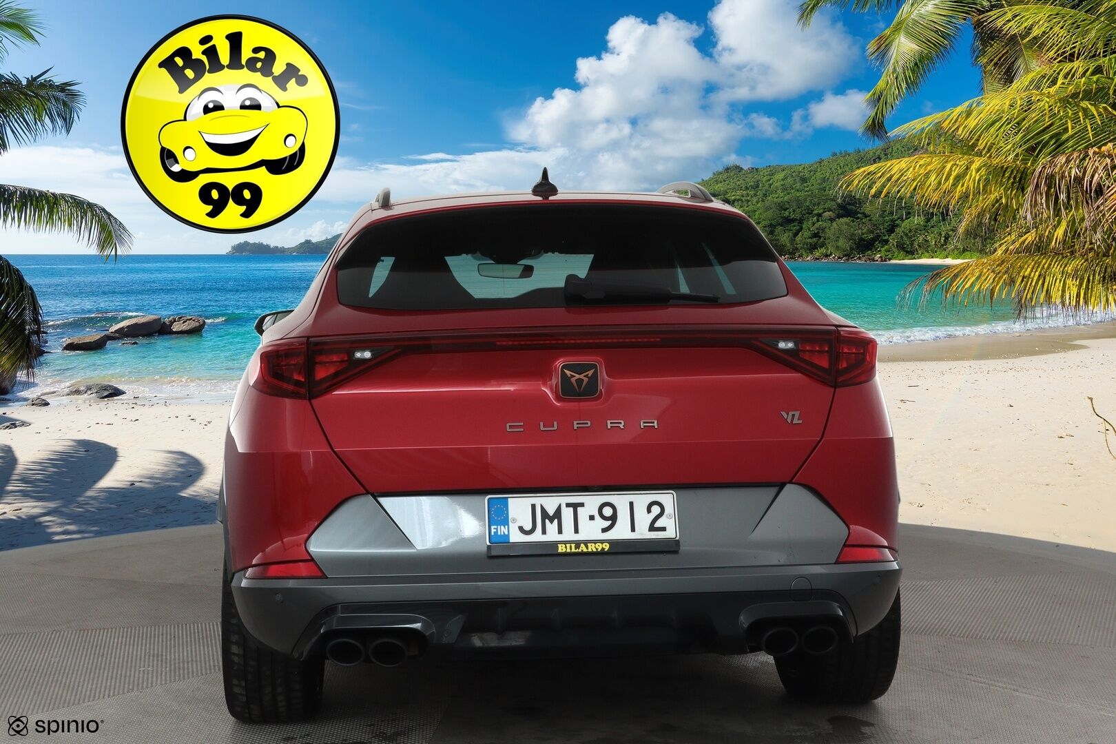 Cupra Formentor 2022 VZ 2,0 TSI 228 kW 4Drive DSG *ACC / P.kamera / LED / Navi / Beats / Digimittaristo / KeylessGo / Sporttipenkit / Lohkolämmitin* - 1.Om Suomi-auto / Kahdet renkaat aluvanteilla