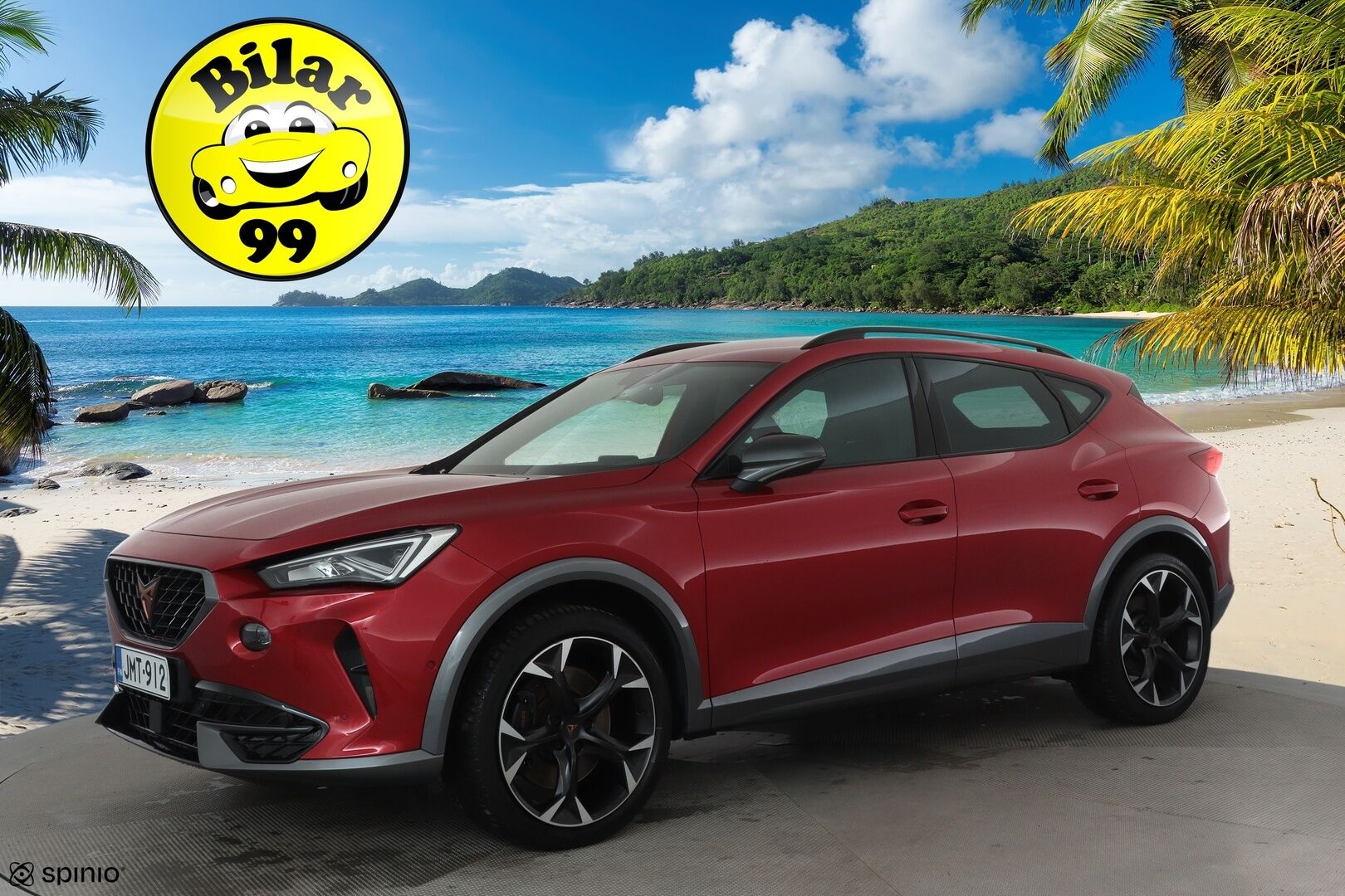 Cupra Formentor 2022 VZ 2,0 TSI 228 kW 4Drive DSG *ACC / P.kamera / LED / Navi / Beats / Digimittaristo / KeylessGo / Sporttipenkit / Lohkolämmitin* - 1.Om Suomi-auto / Kahdet renkaat aluvanteilla
