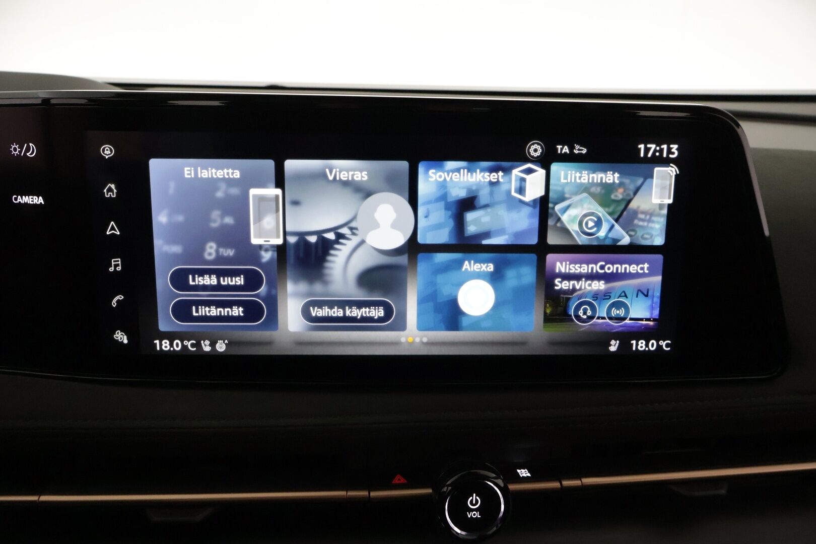Nissan Ariya 2022 87kWh Evolve - Adapt. Vakkari / HUD / Panorama / Bose / 360° Kamera / Ilmastoidut Muistipenkit / Koukku / KeylessGo / Kaistavahti / Ratinlämmitin - KORKO VAIN 3,99 %